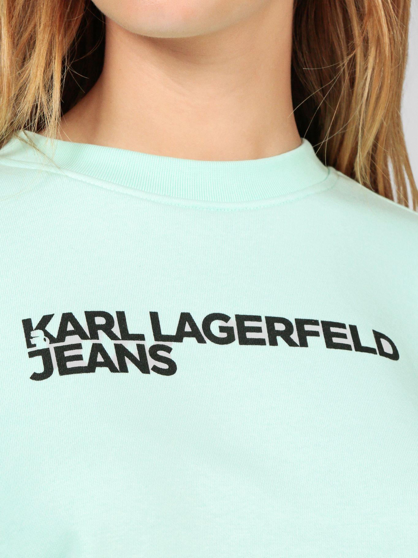 Polerón regular - K/ESSENTIAL Verde Karl Lagerfeld-4