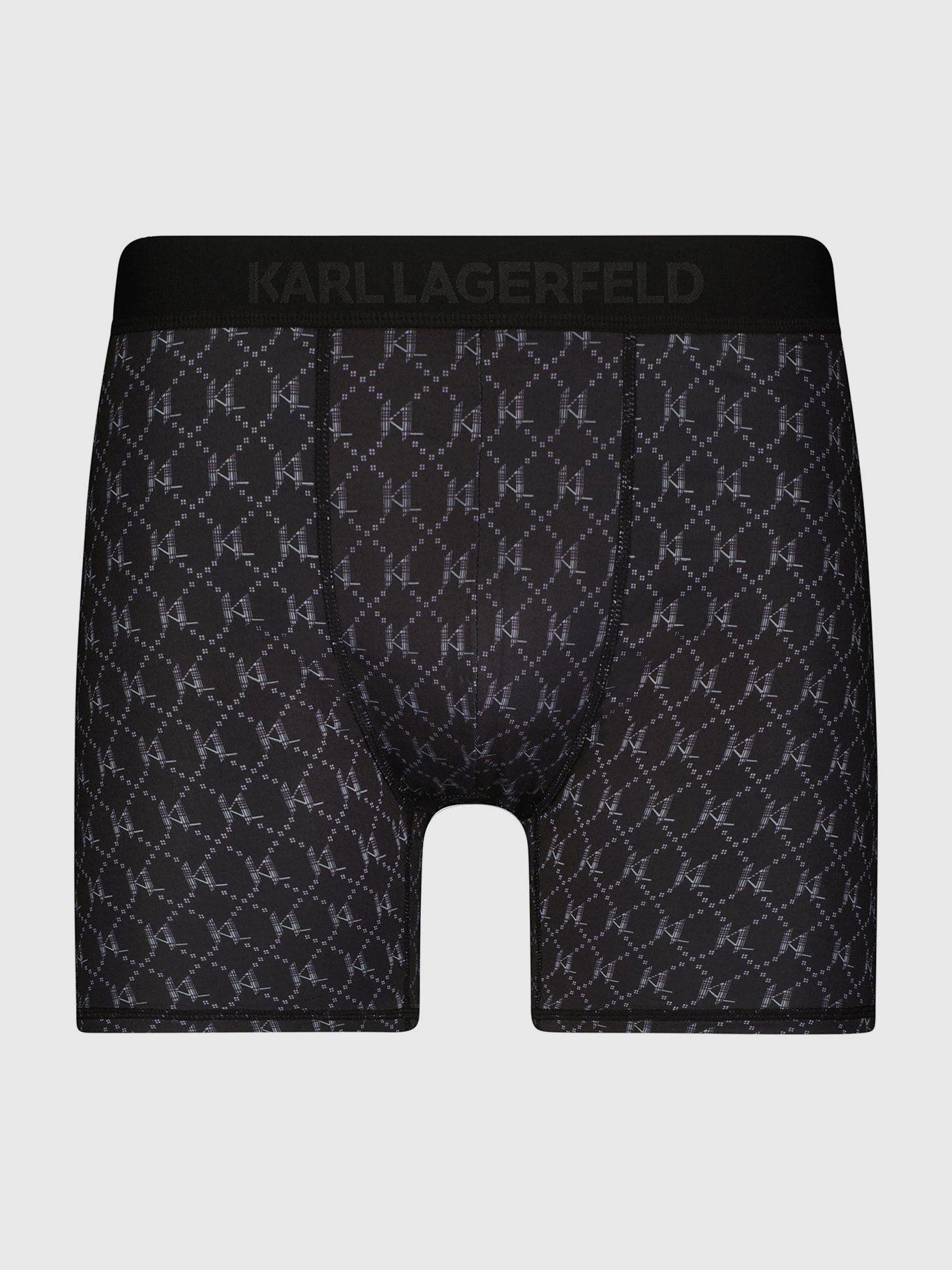 Pack de 3 bóxers con estampado múltiple KL Multicolor-1