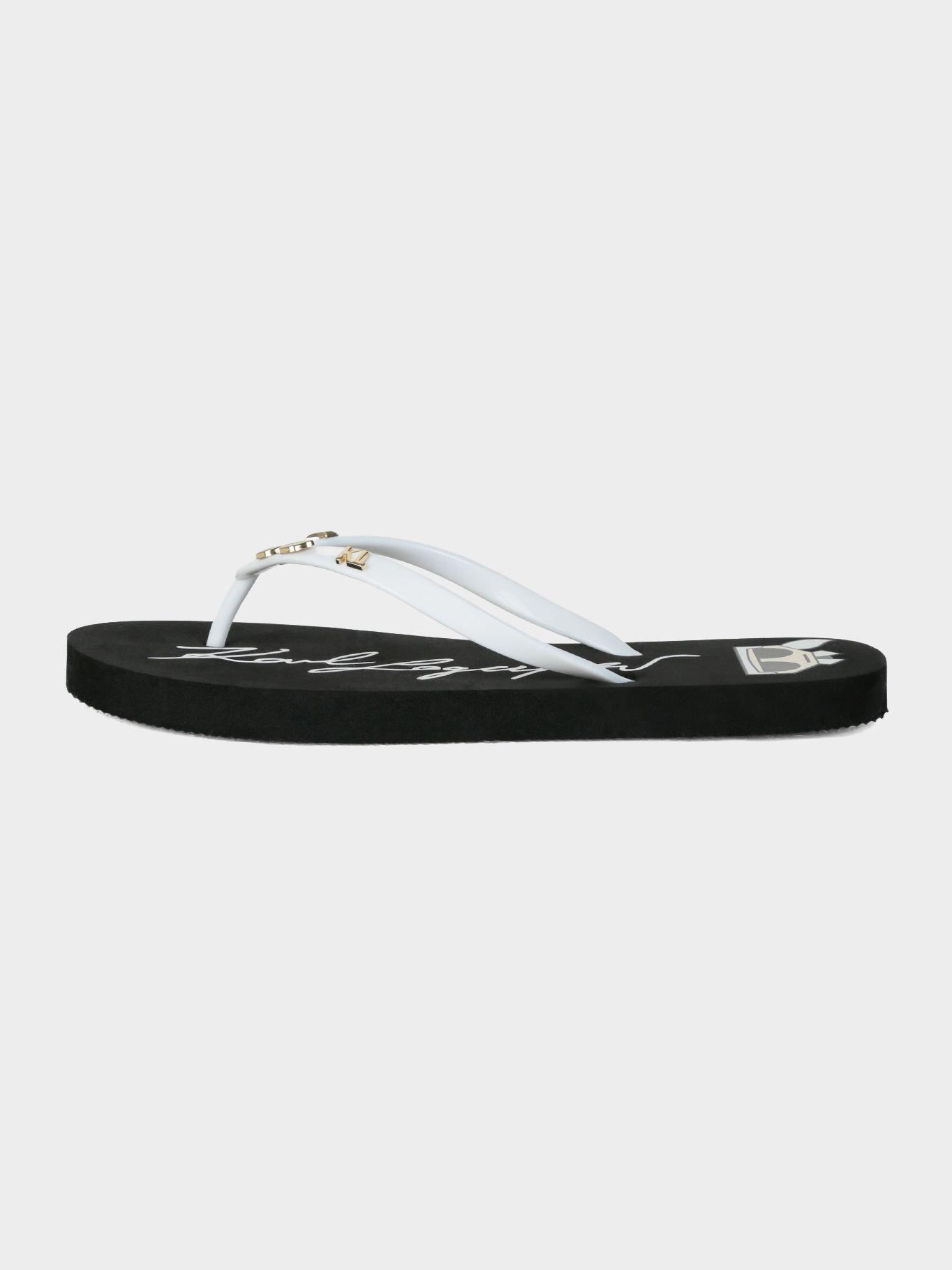 Sandalias flip flop Zonny Negro Karl Lagerfeld-6