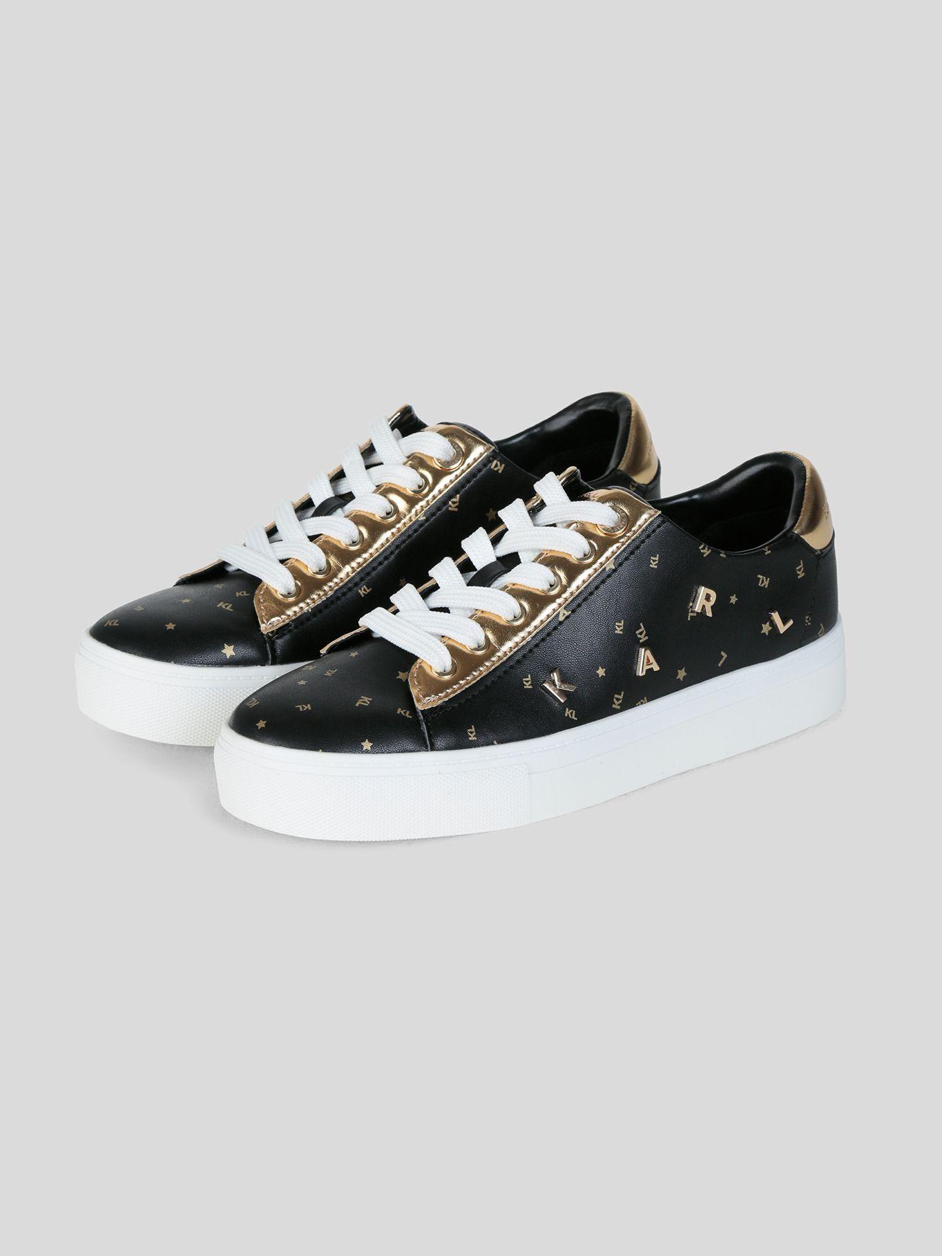 Zapatillas cate foil de corte bajo Negro Karl Lagerfeld-0