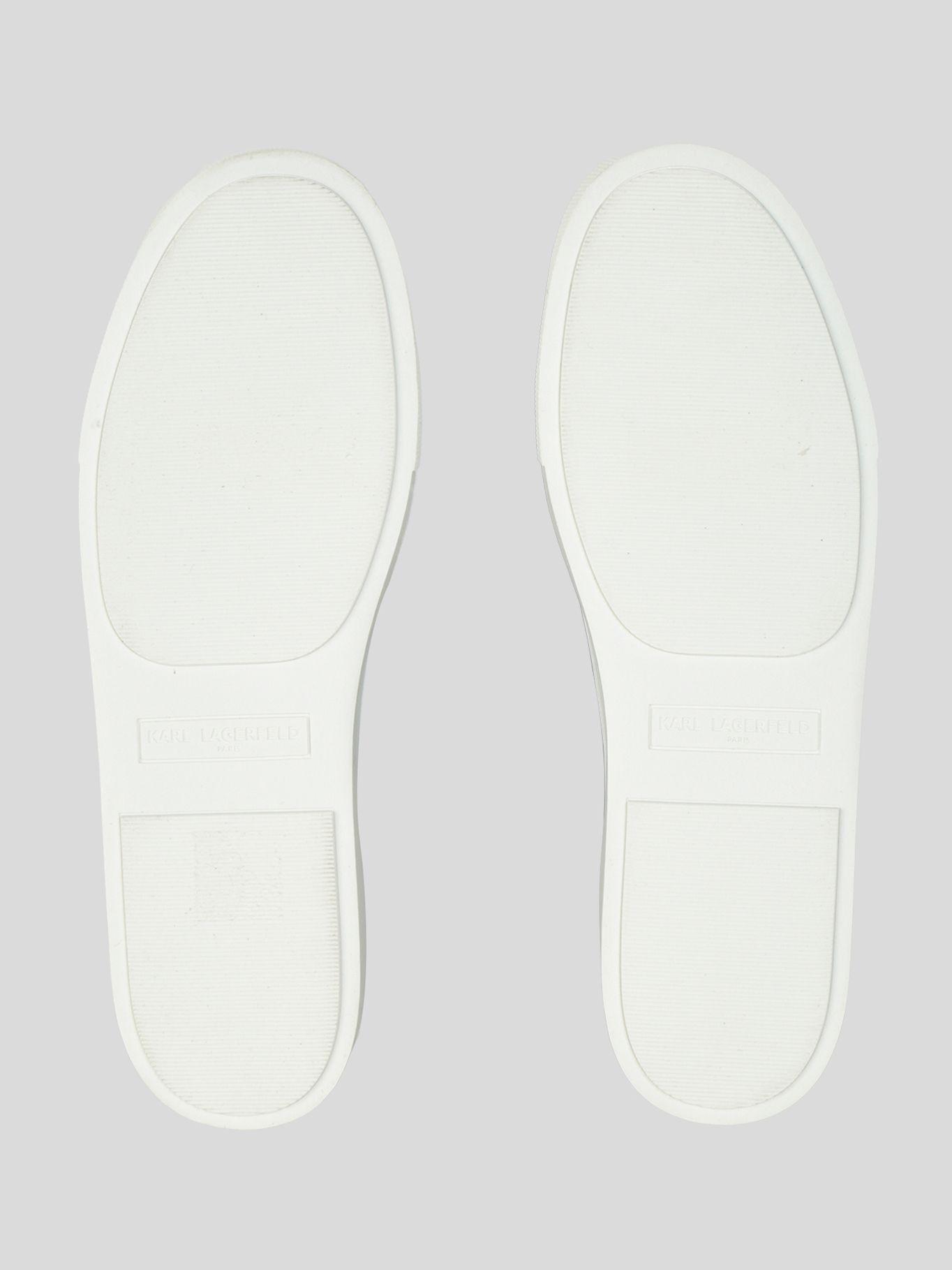 Zapatillas cate foil de corte bajo Negro Karl Lagerfeld-4