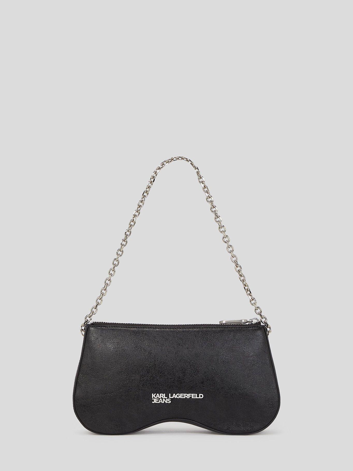 Cartera hombro para lentes de sol Negro Karl Lagerfeld-3