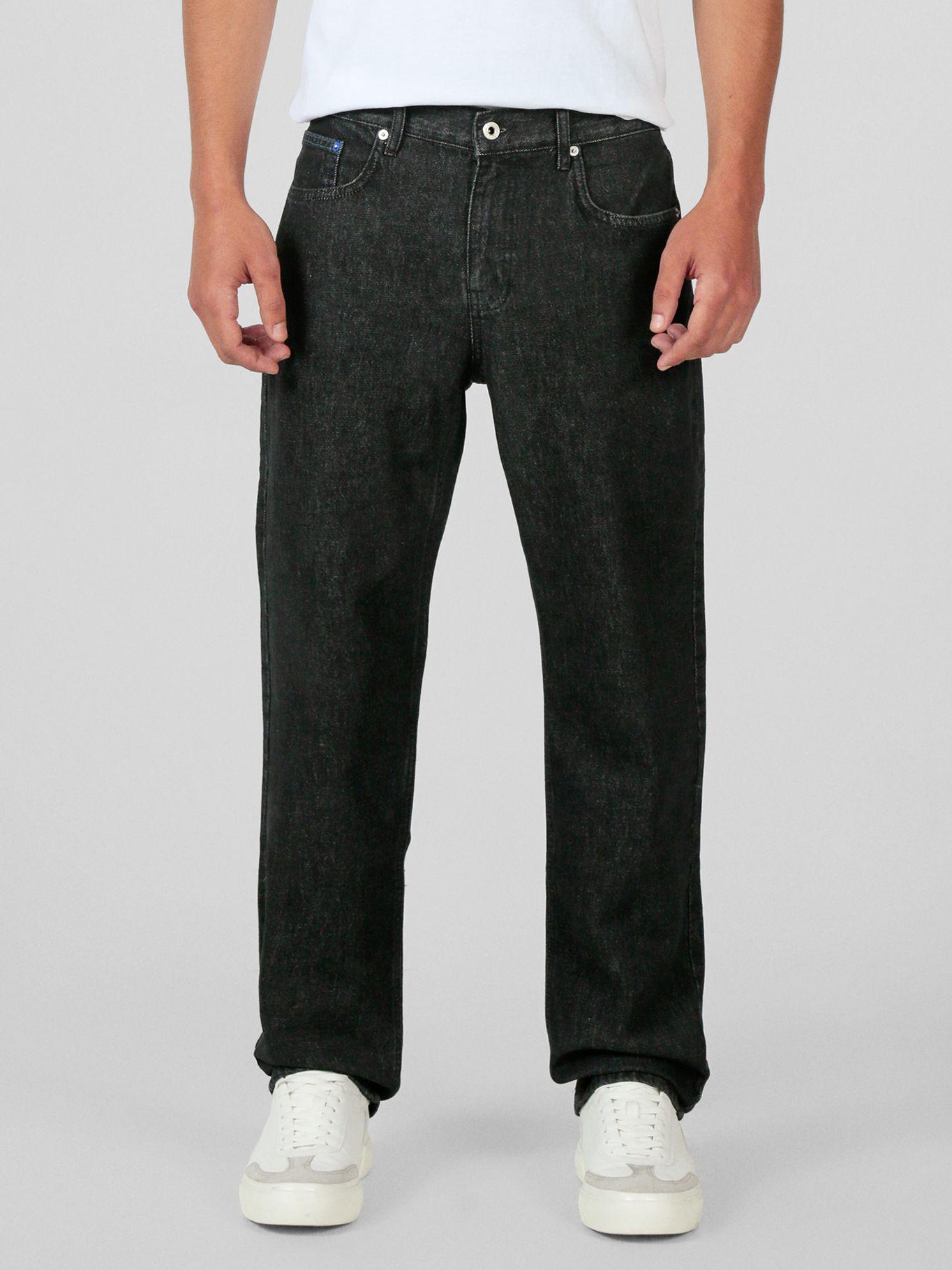 Jeans straight Negro Karl Lagerfeld-0