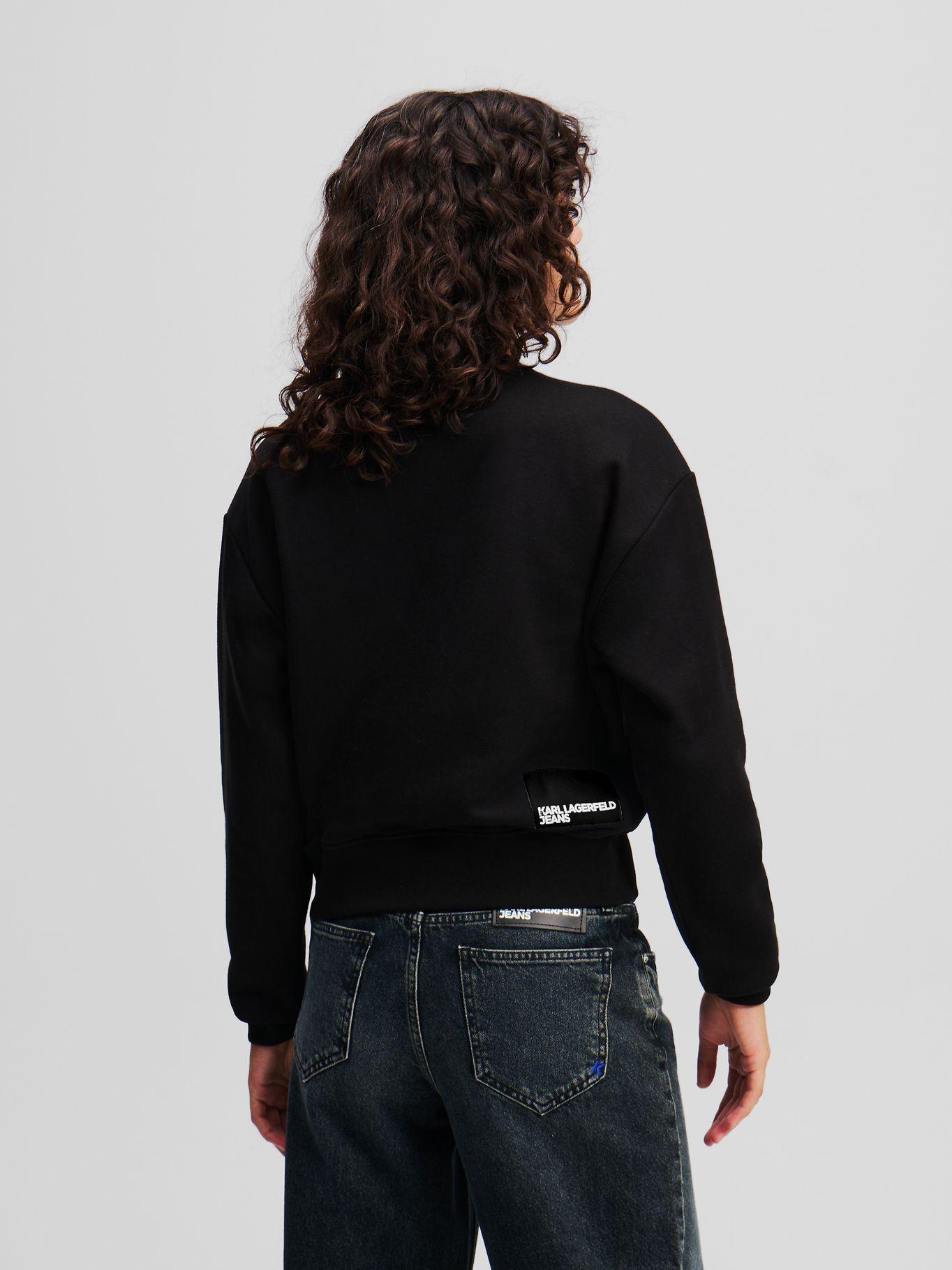 Polerón regular - K/ESSENTIAL Negro Karl Lagerfeld-2