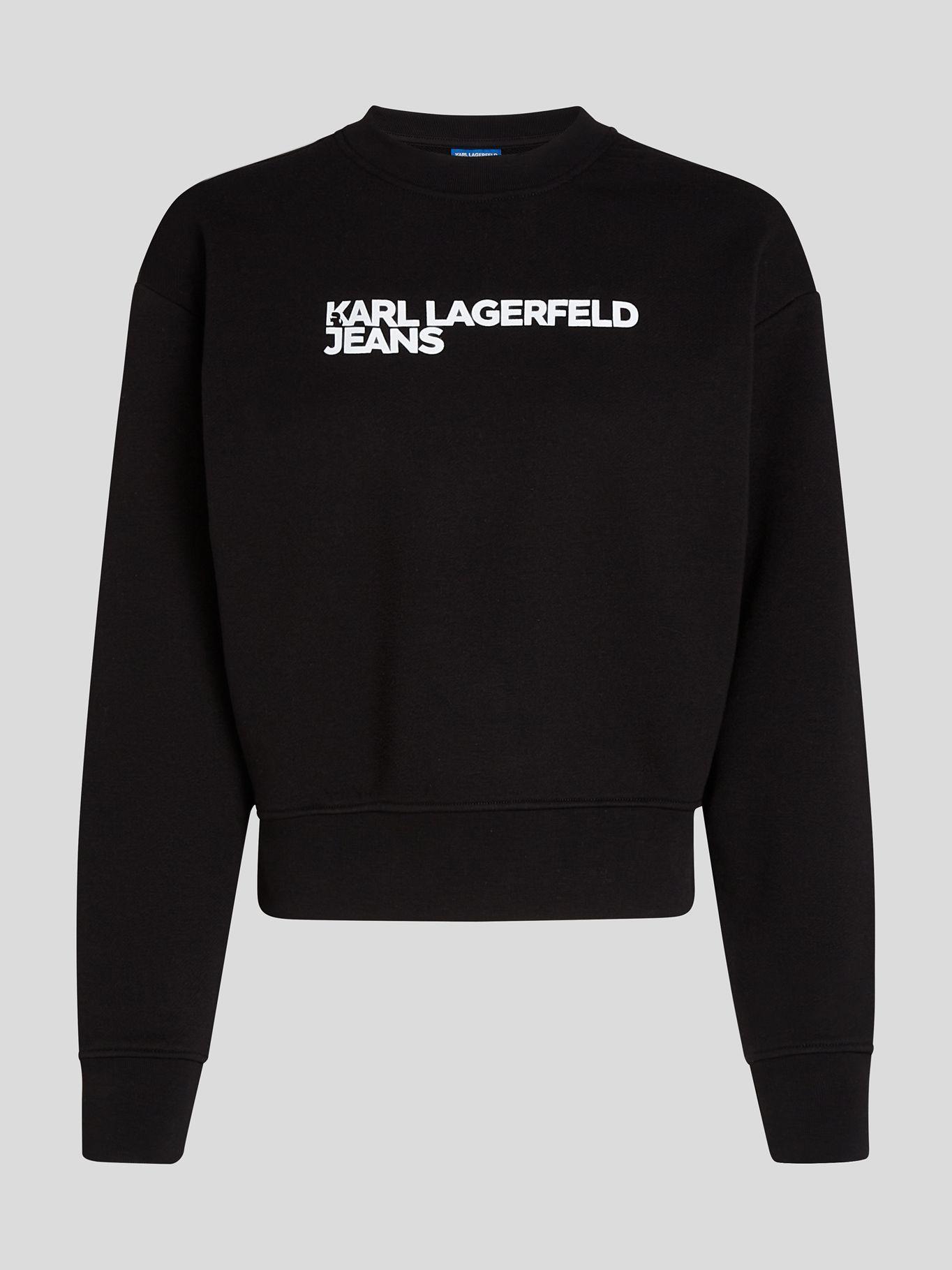 Polerón regular - K/ESSENTIAL Negro Karl Lagerfeld-4
