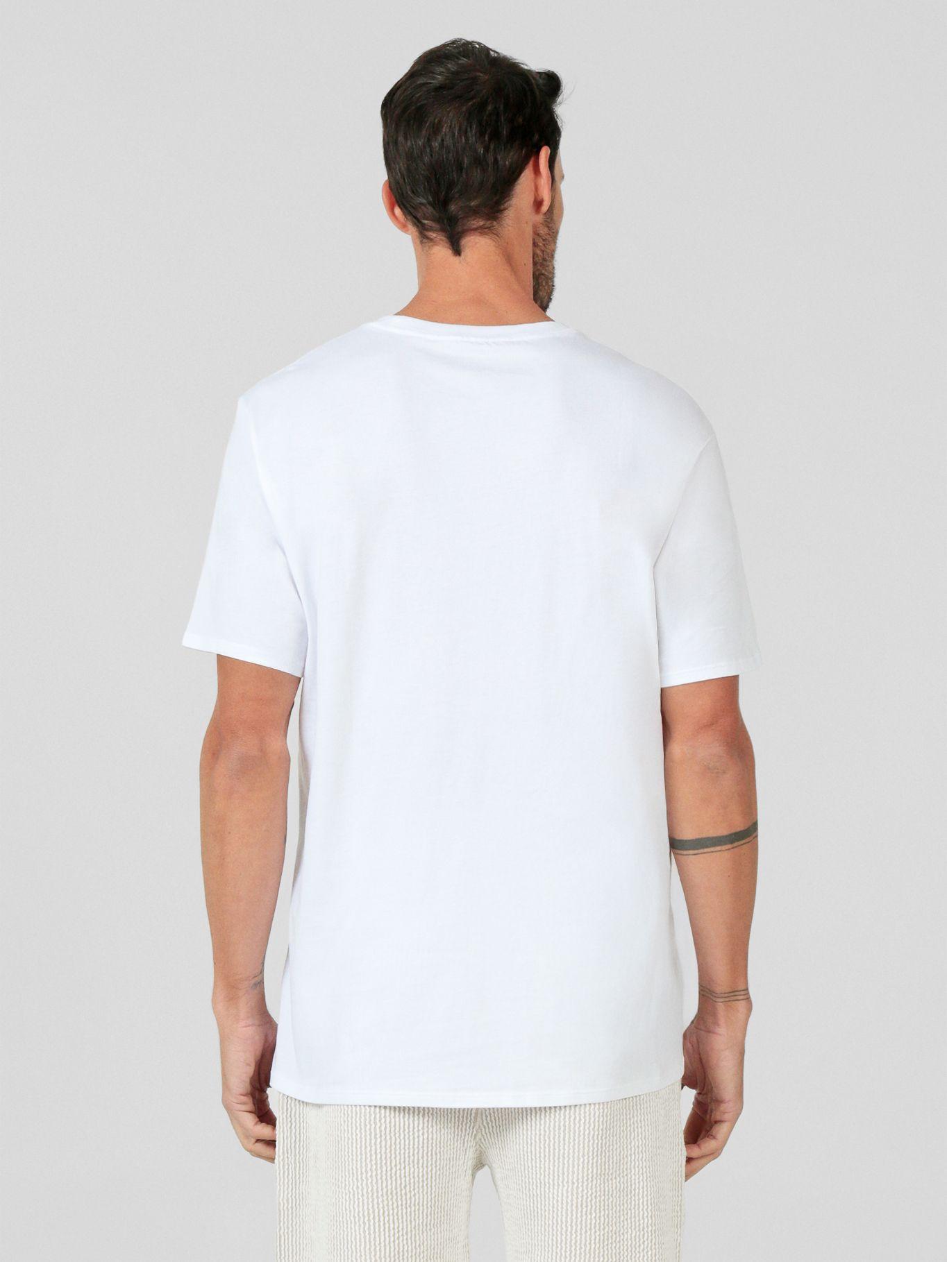 Polera con pequeño estampado-Karl Blanco Karl Lagerfeld-2