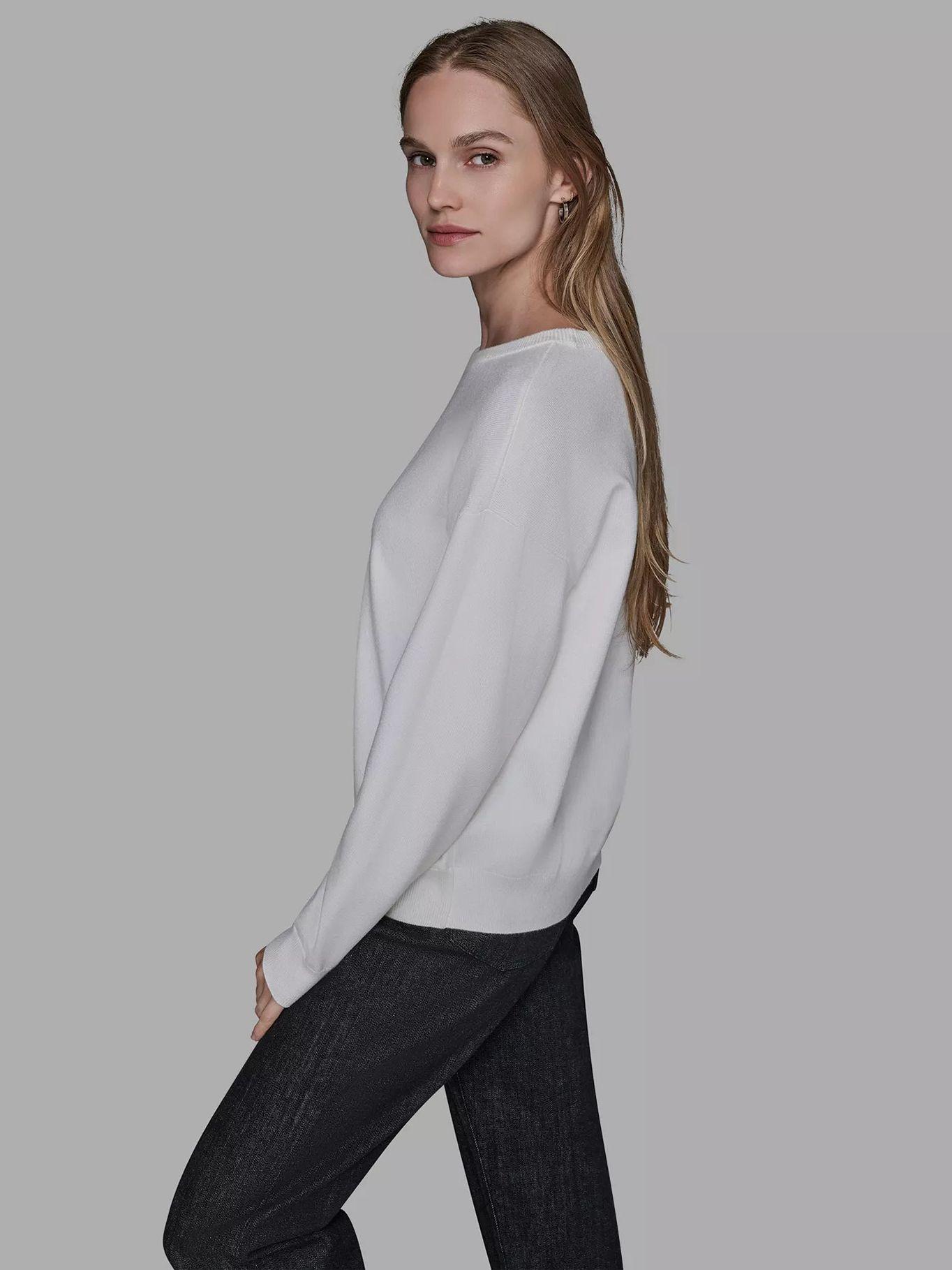 Sweater con motivo y Karl estilo emoji Negro Karl-2