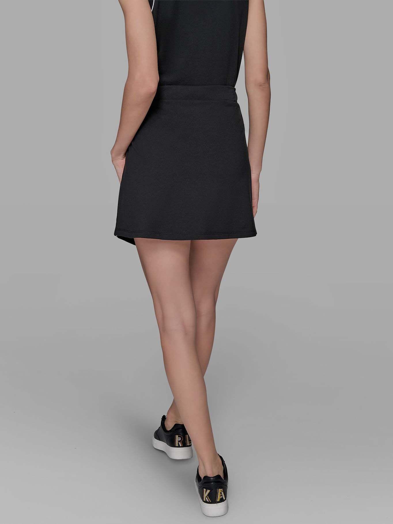 Falda pantalón - ESSENTIALS Negro Karl Lagerfeld-2