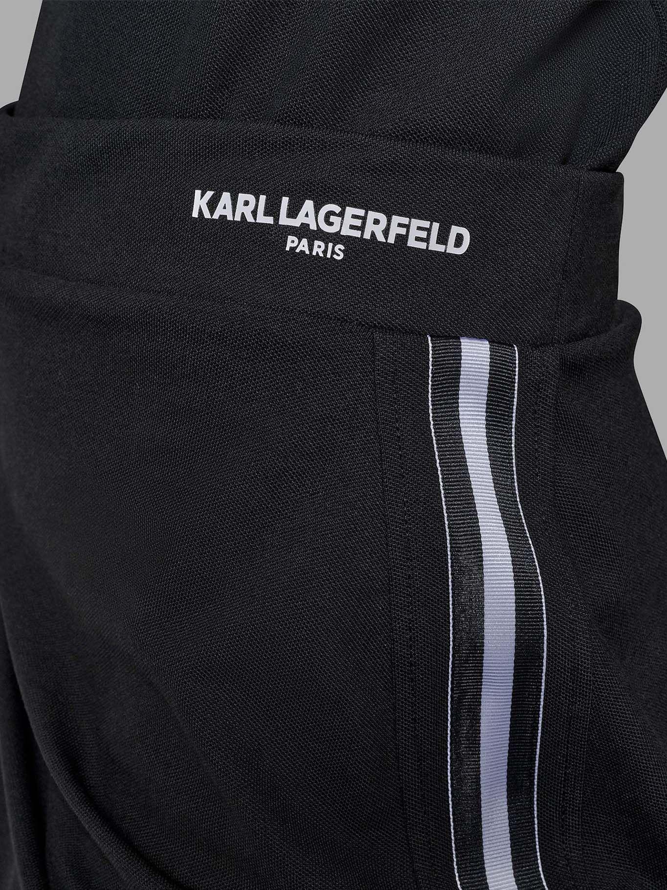Falda pantalón - ESSENTIALS Negro Karl Lagerfeld-6