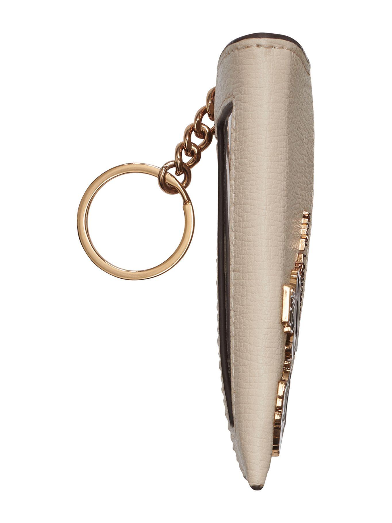 Monedero pequeño Karl & Choupette Crema Karl Lagerfeld-3