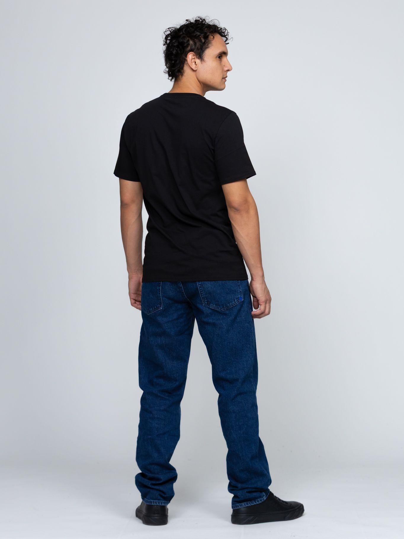 Polera con logo de efecto metálico Negro Karl Lagerfeld-2