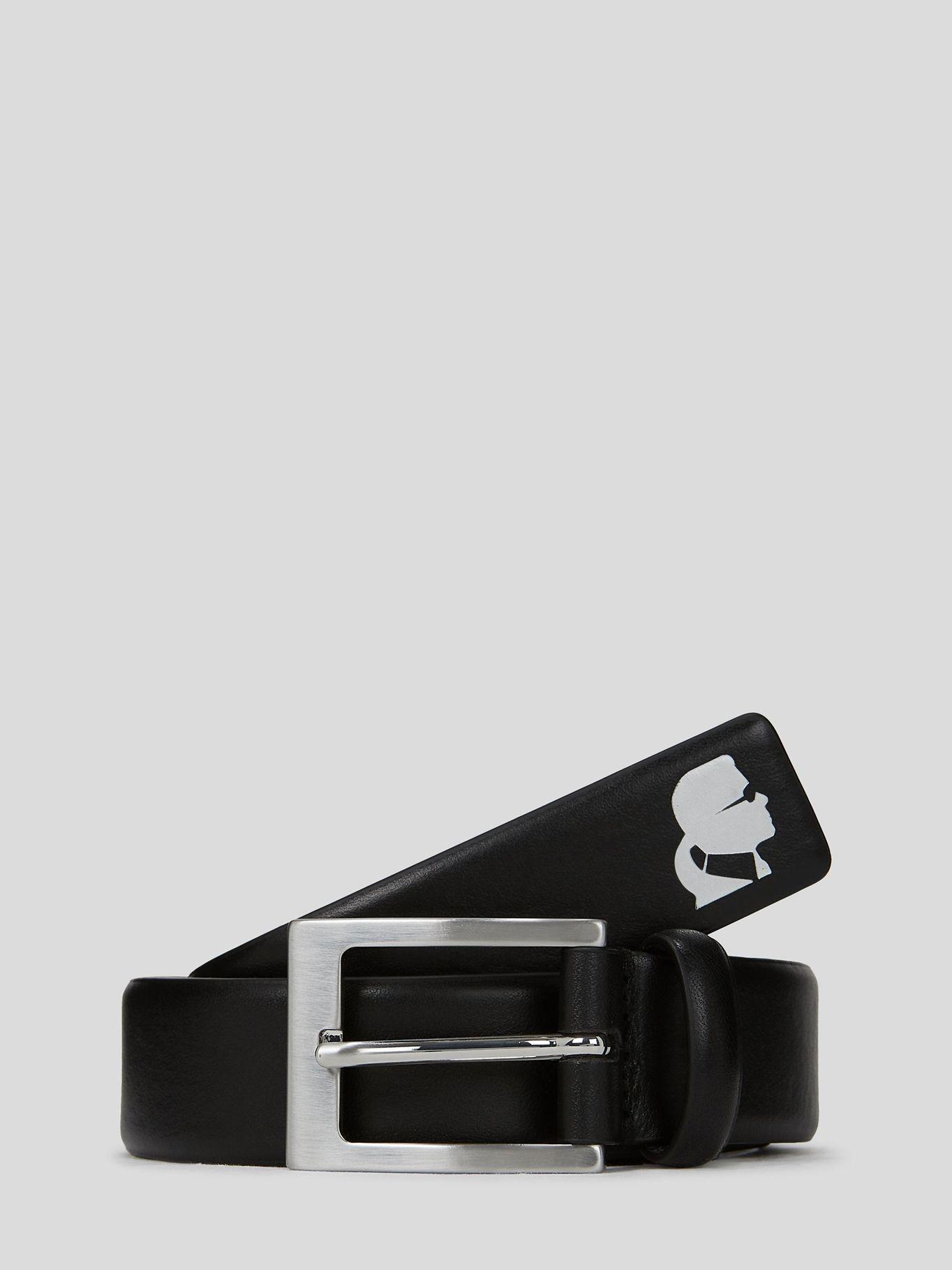 Cinturón K/ CAMEO Negro Karl Lagerfeld-0