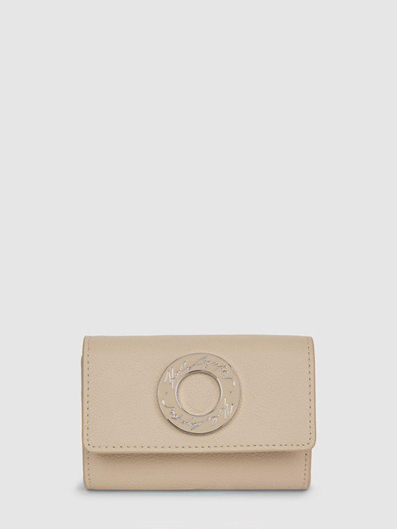 Billetera pequeña K/Luna Crema Karl Lagerfeld-0