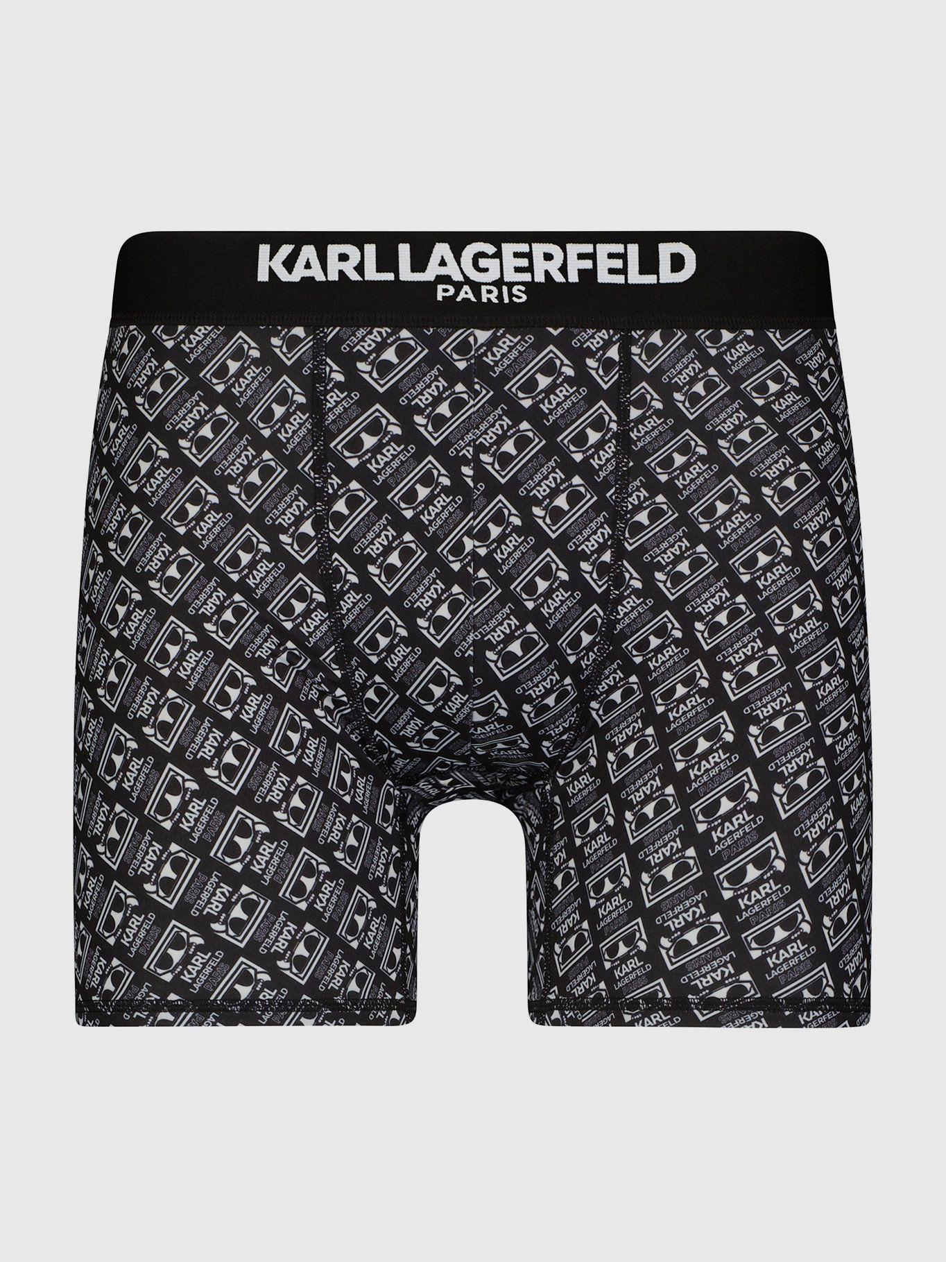 Pack de 3 bóxers estampados Flat Head Blanco Karl-3
