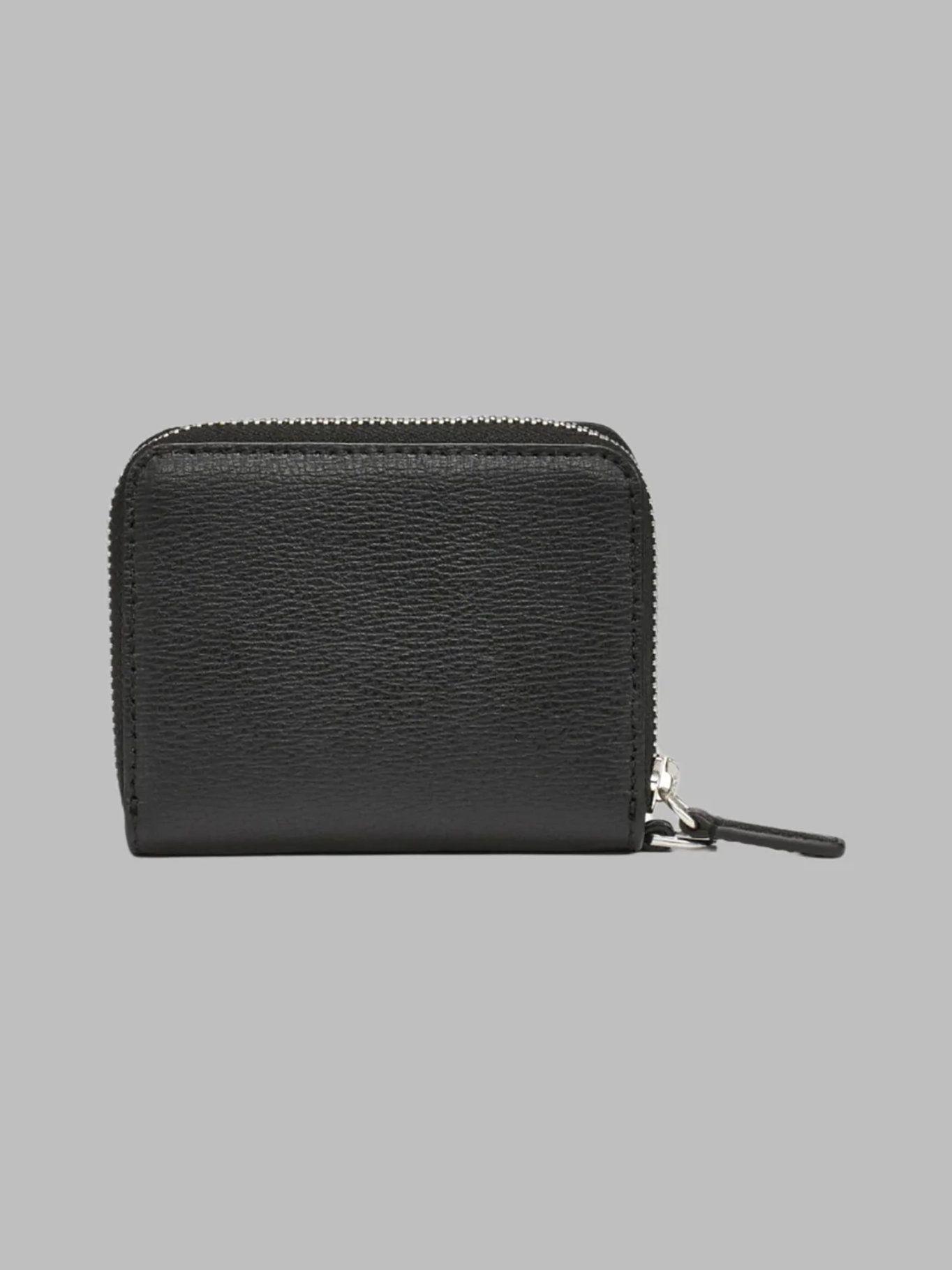 Billetera de cuero con diseño compacto Multicolor Karl-1