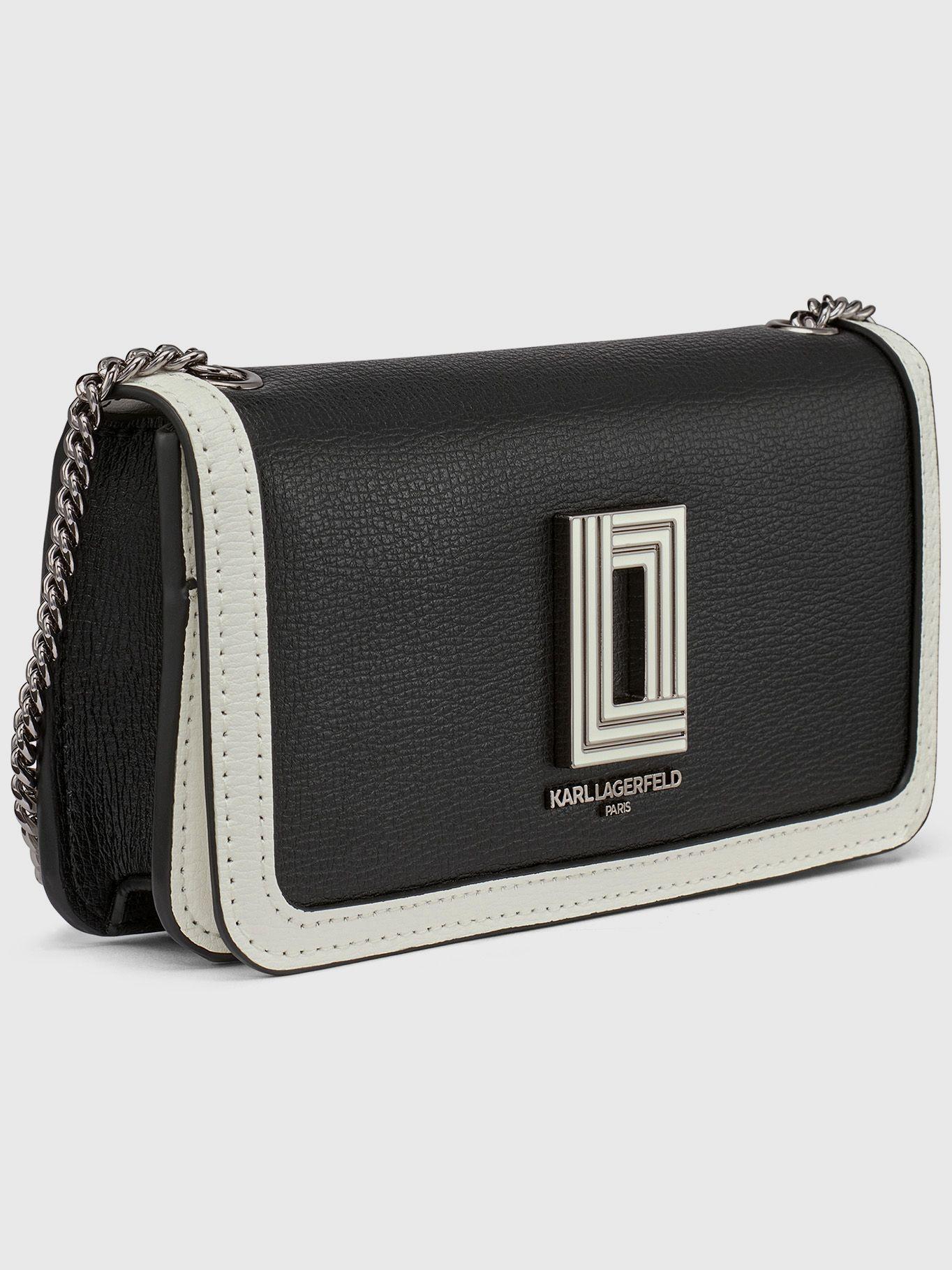 Cartera cruzada con - Kosette Blanco Karl Lagerfeld-4