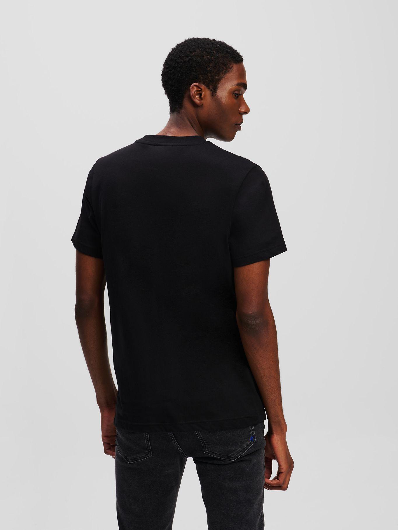Polera slim graphic Negro - Karl Lagerfeld-2
