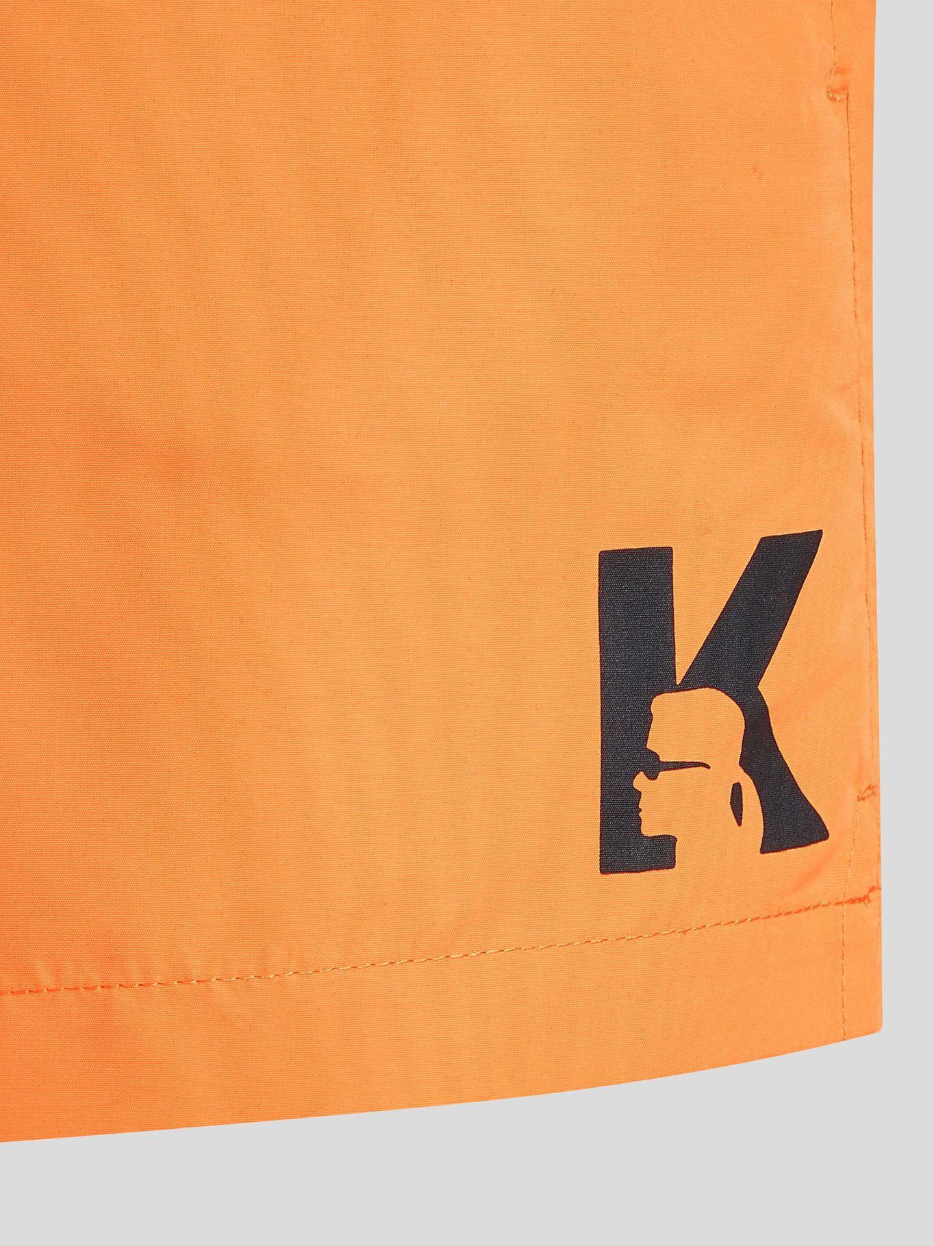 Traje de baño con monograma Naranja Karl Lagerfeld-2