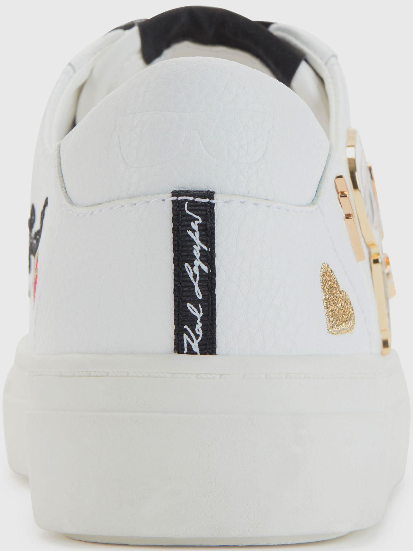 Zapatillas con cordones - Cate pins Blanco Karl-1