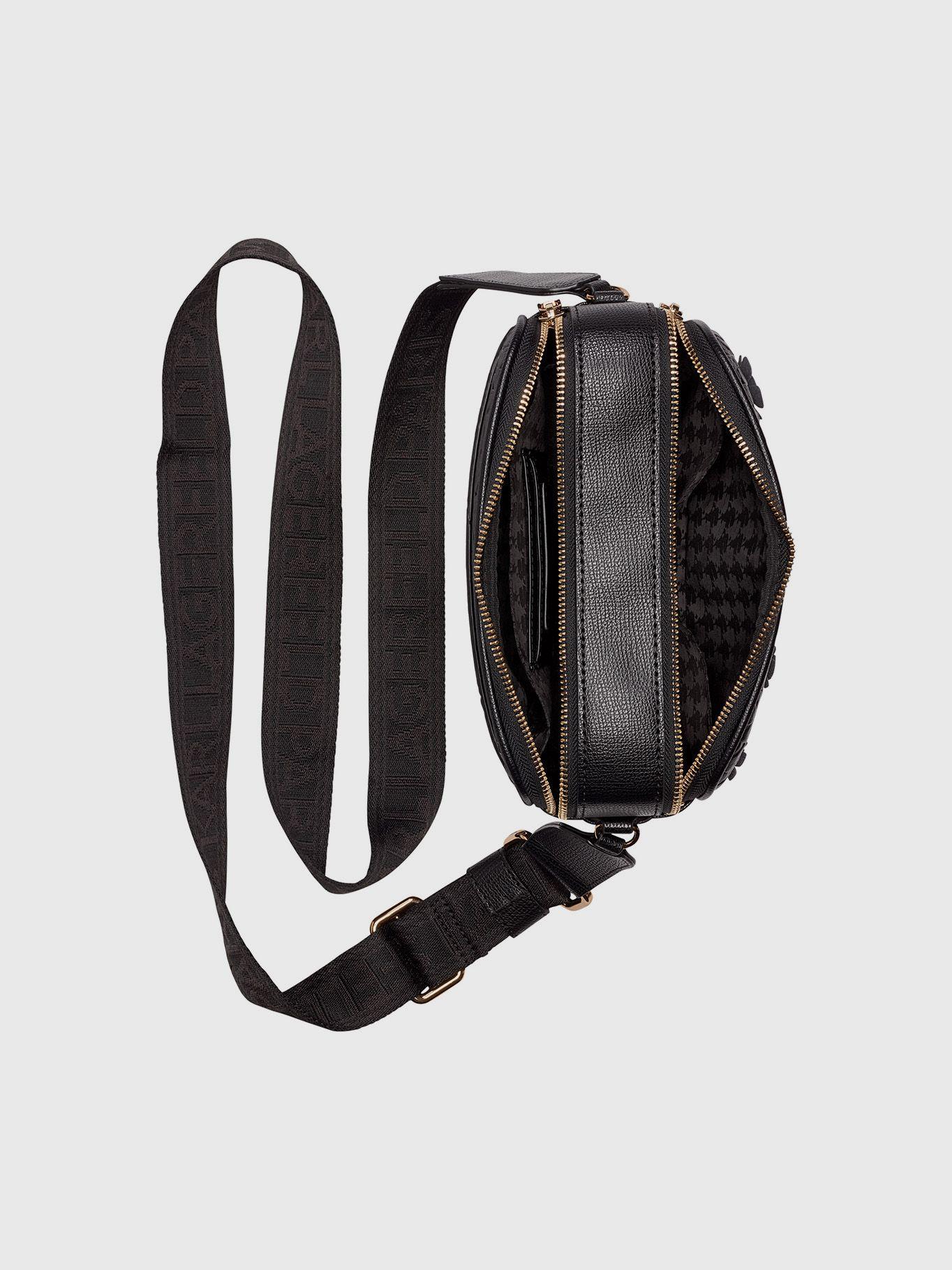 Cartera bandolera Maybelle Negro Karl Lagerfeld-2