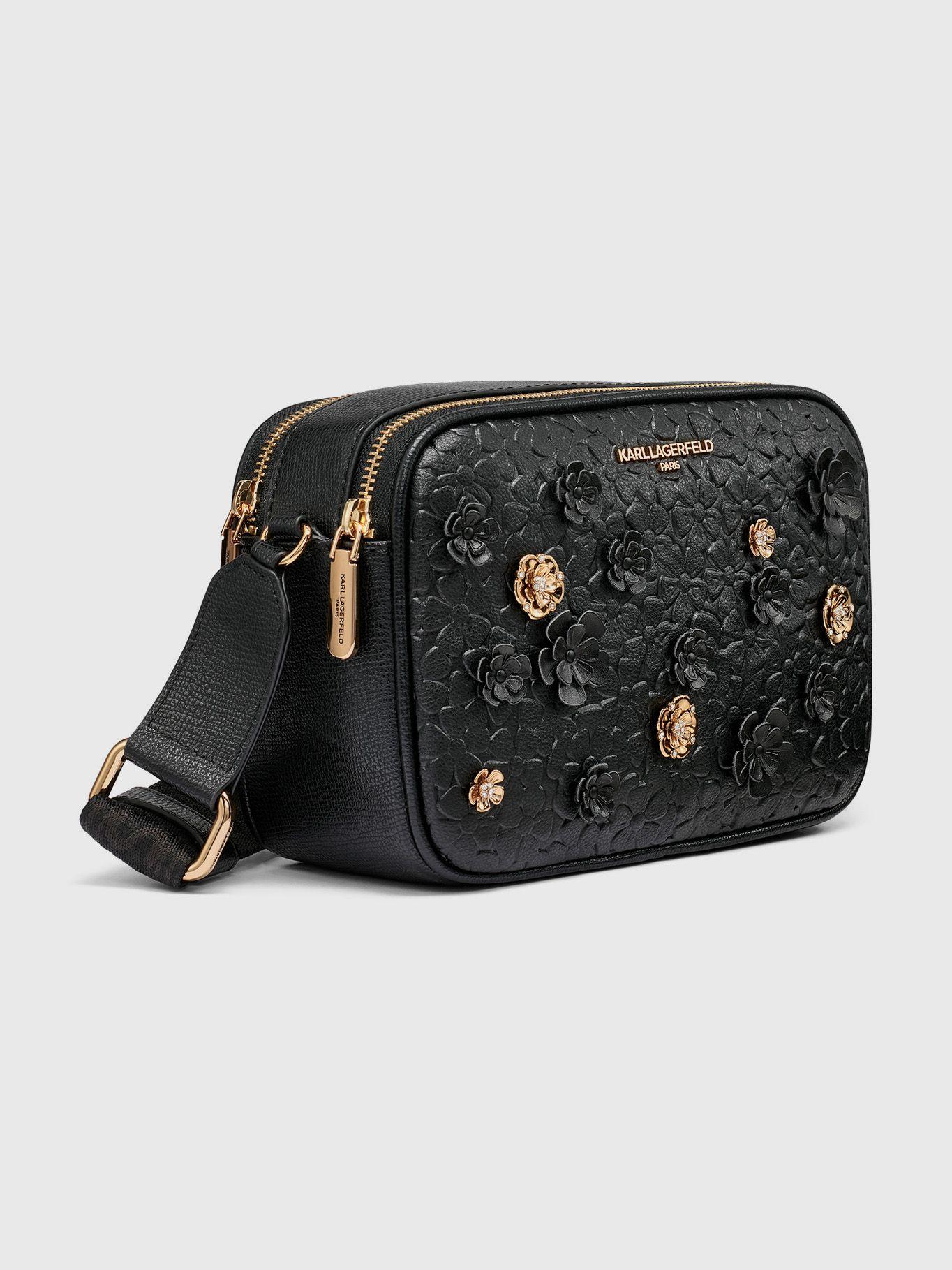 Cartera bandolera Maybelle Negro Karl Lagerfeld-4