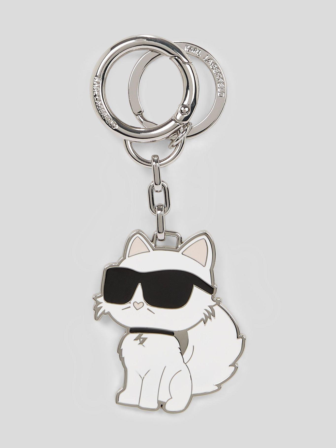 Llavero IKON CHOUPETTE Negro Karl Lagerfeld-0