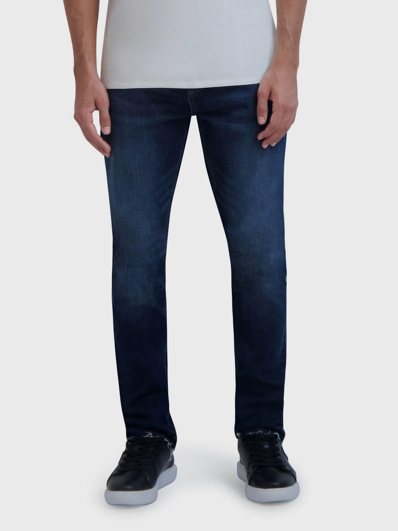 Jeans slim straight Blanco Karl Lagerfeld-0