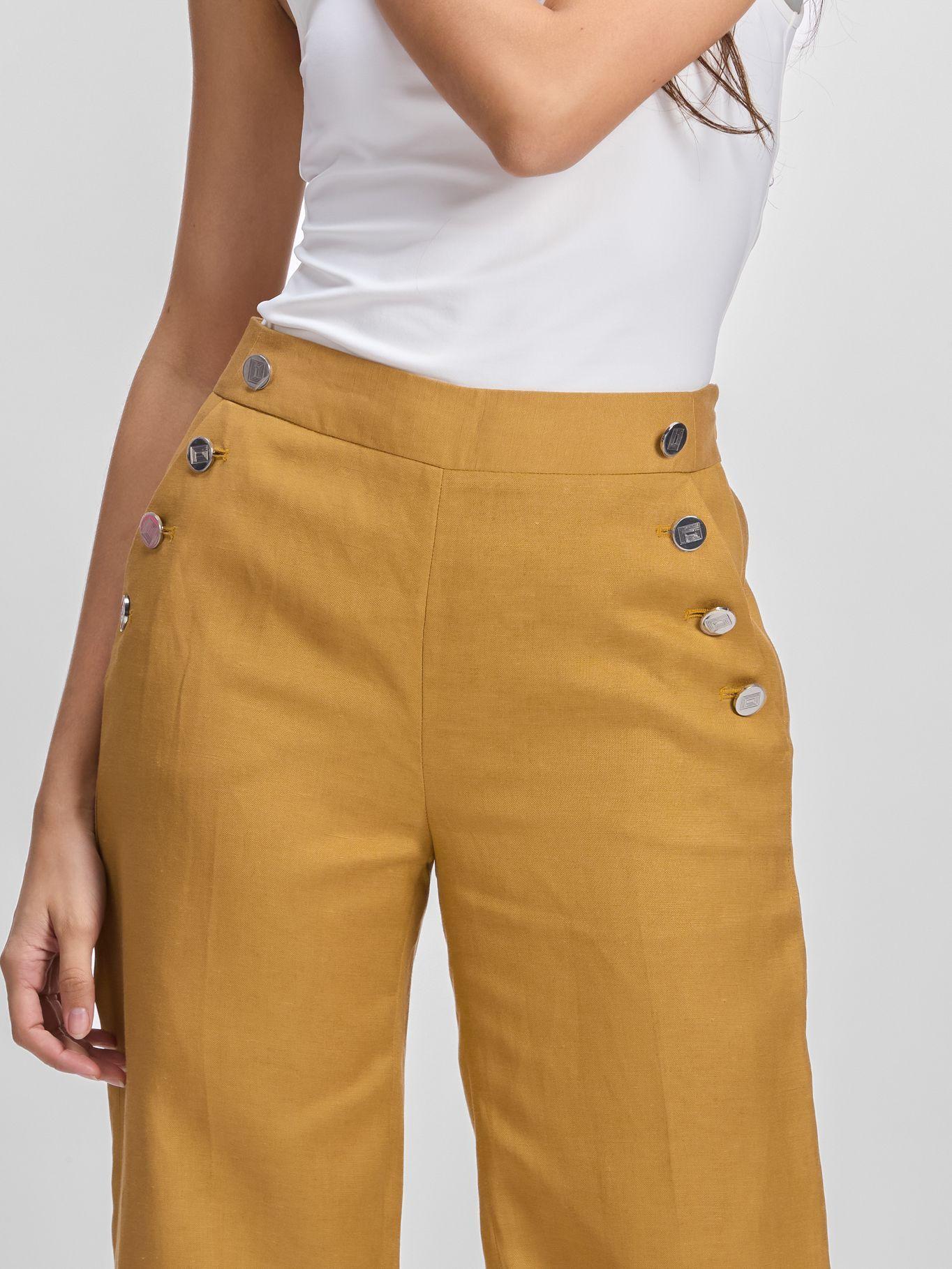 Pantalón con inspiración náutica Café Karl Lagerfeld-3