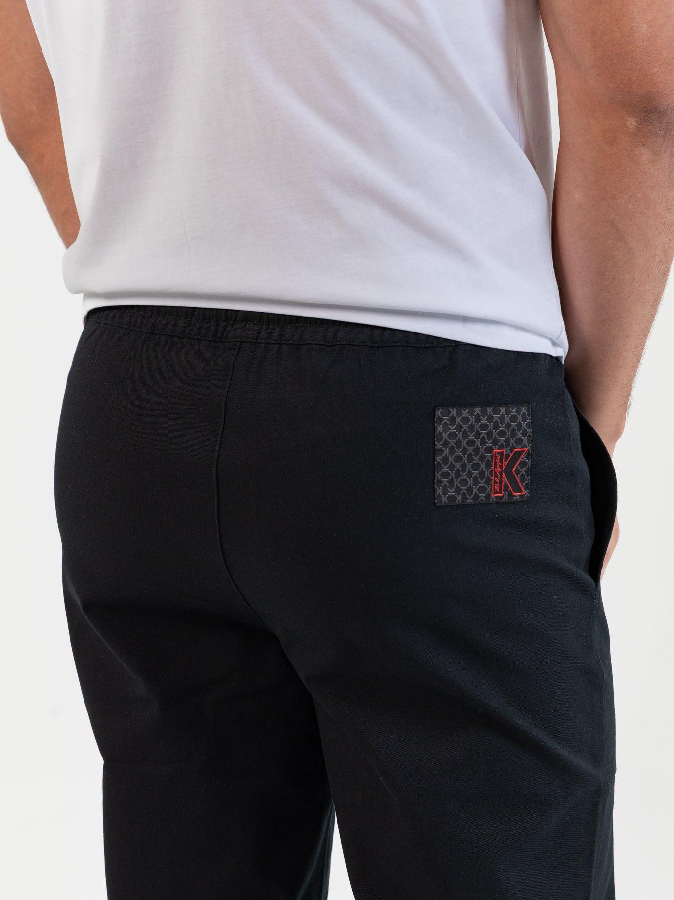 Pantalón pull on worker Negro Karl Lagerfeld-3