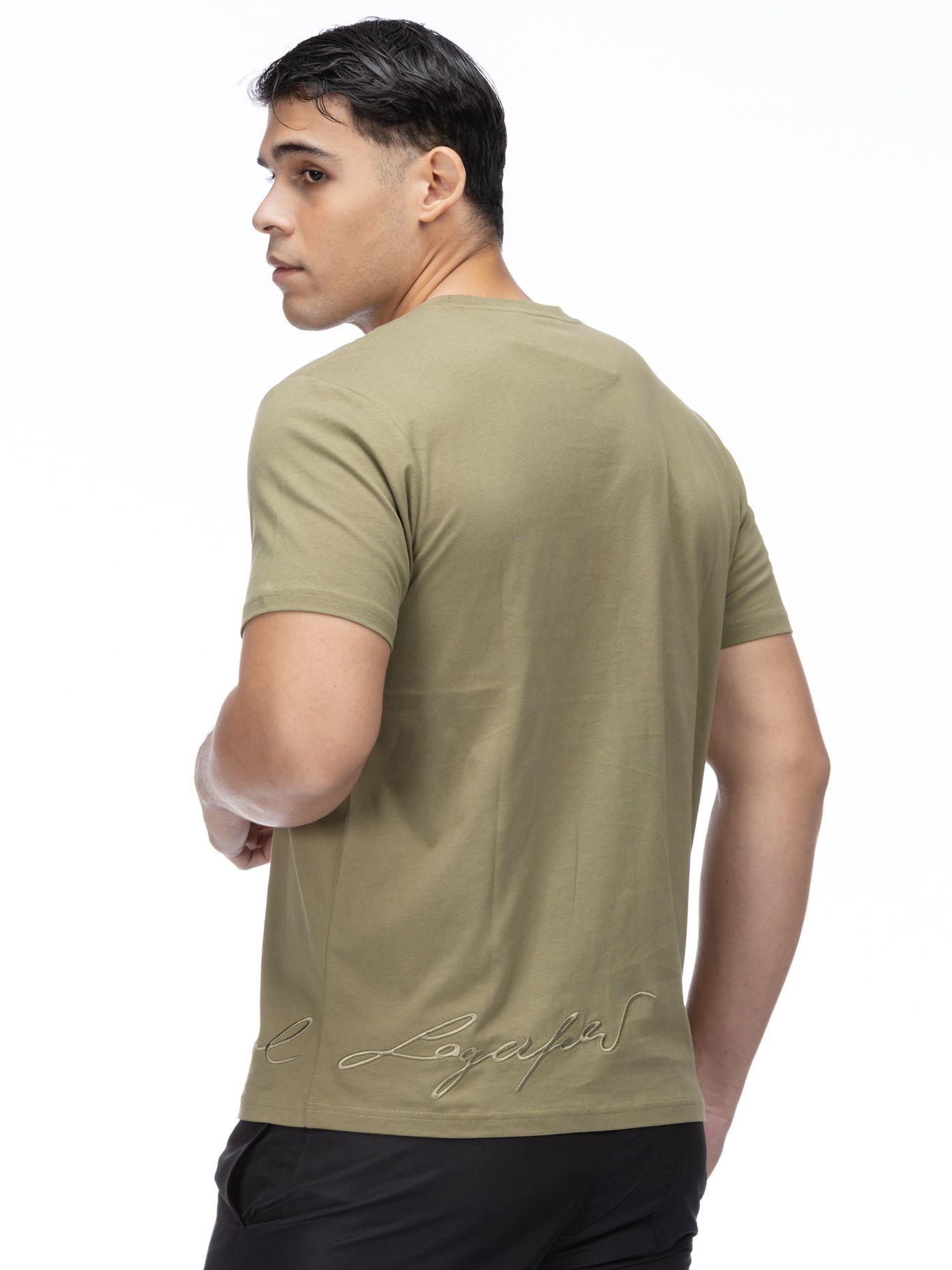 Polera signature edge Verde Karl Lagerfeld-3