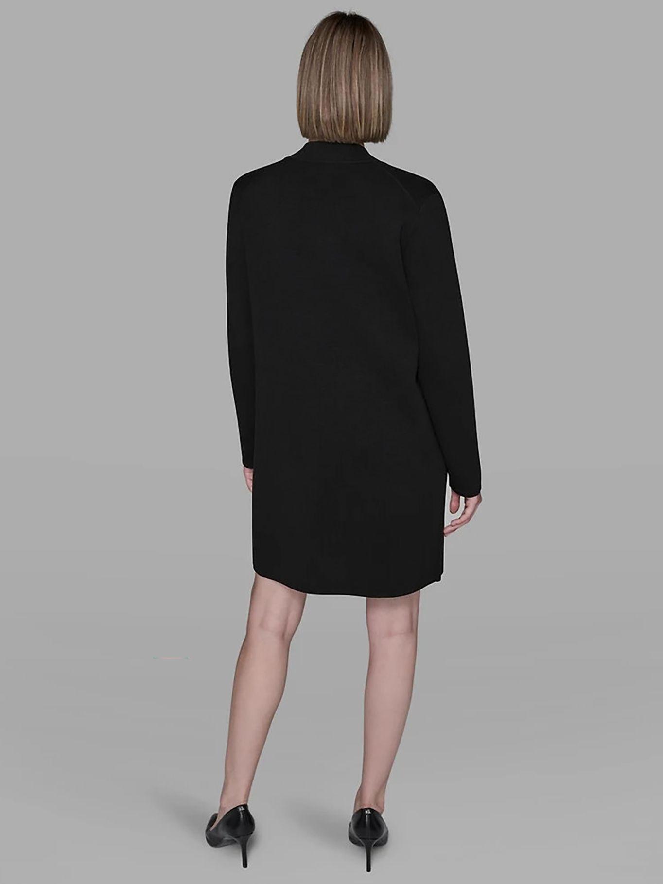 Sweater tipo blazer grande Negro Karl Lagerfeld-2