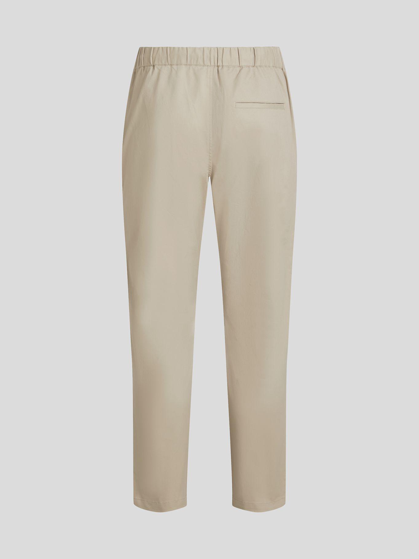 Pantalón de sastre con cordón Beige Karl Lagerfeld-1