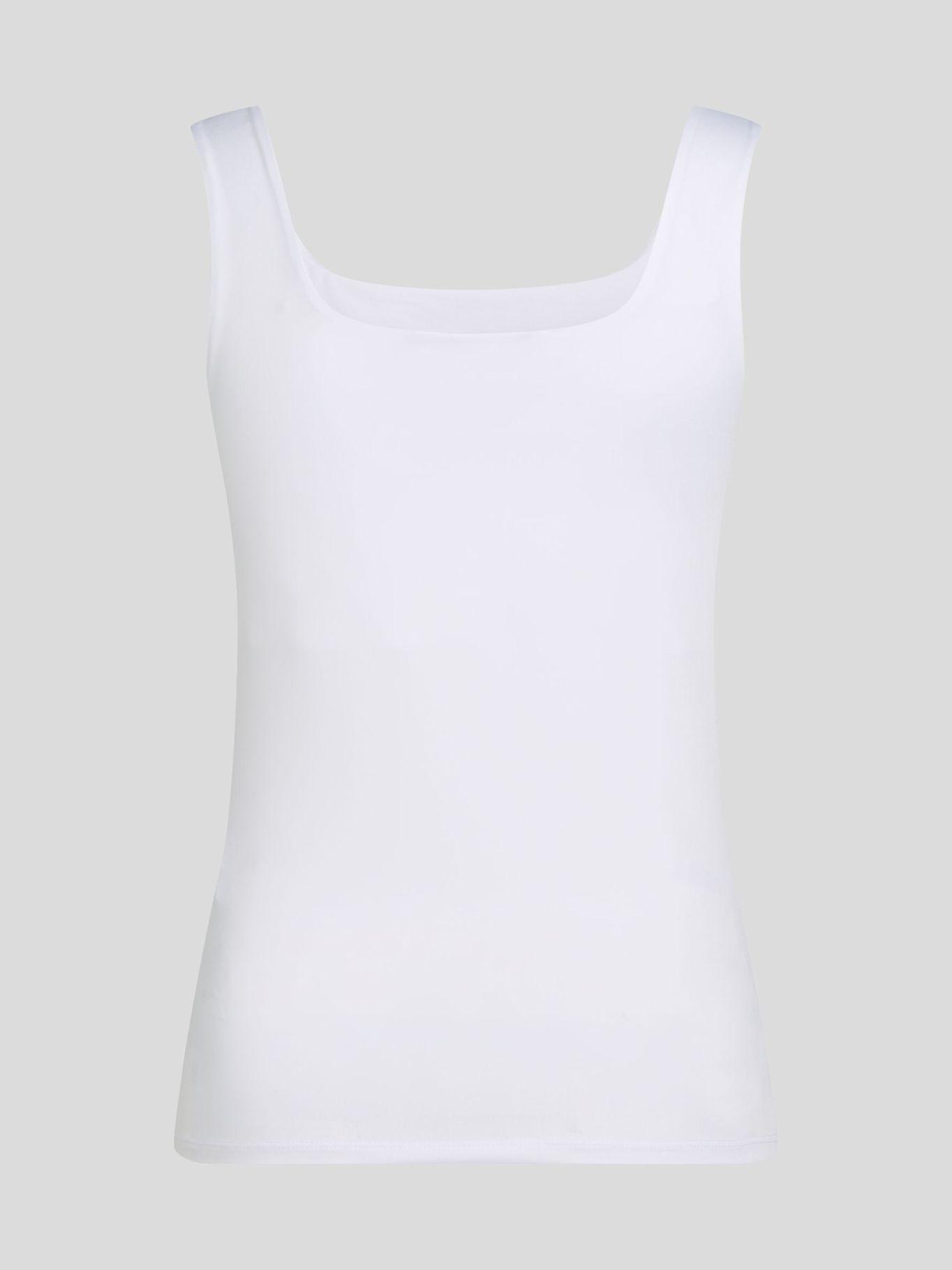 Polera con firma bordada Blanco Karl Lagerfeld-1