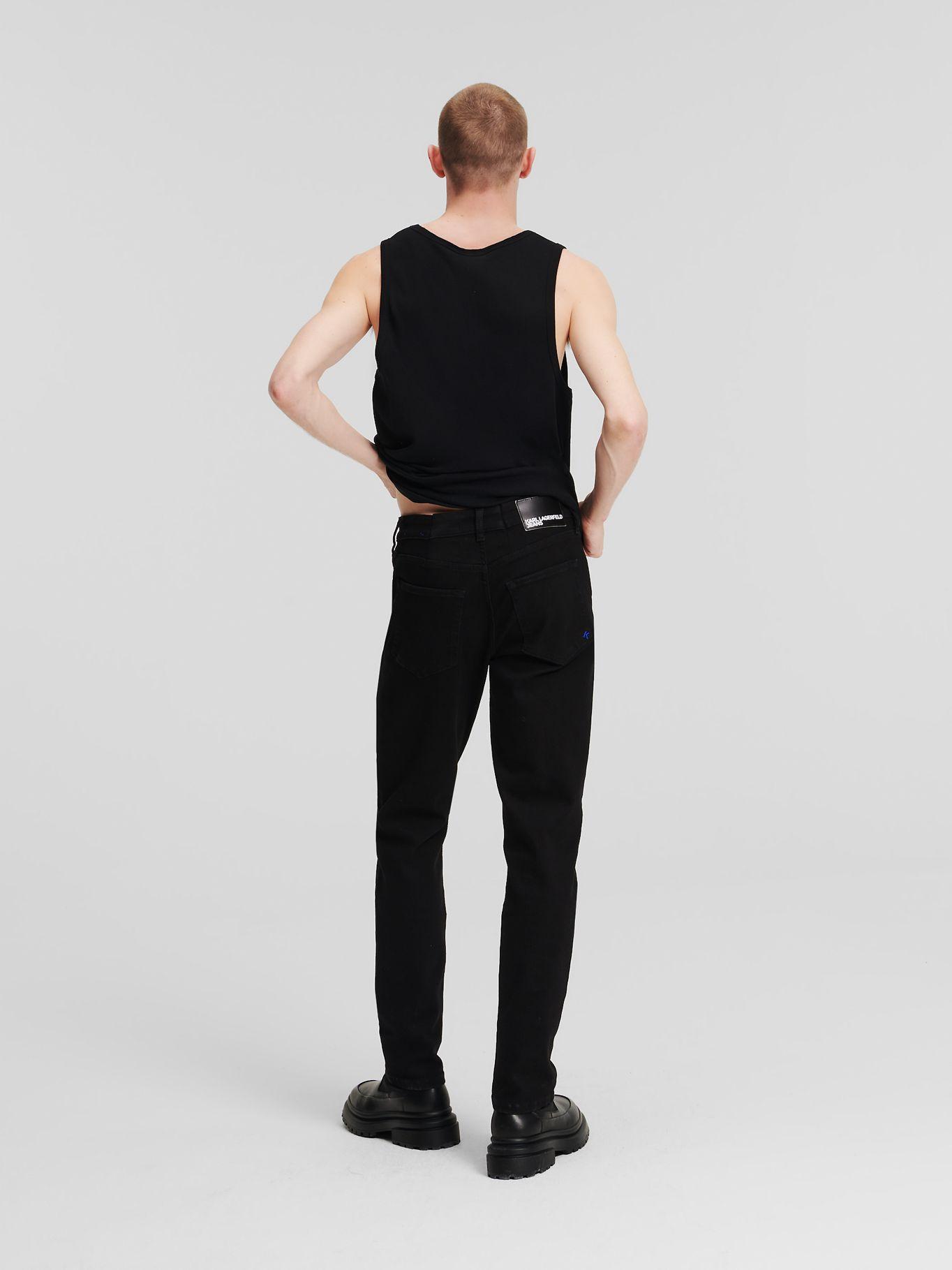 Jeans slim Negro Karl Lagerfeld-2