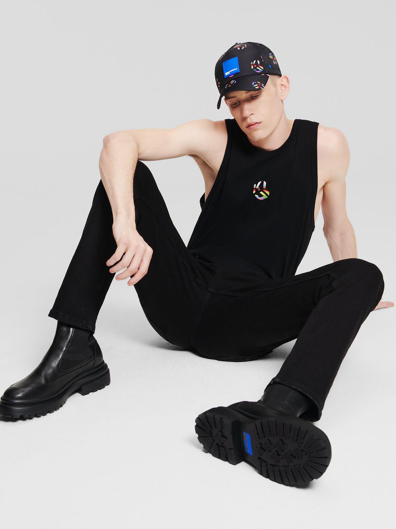 Jeans slim Negro Karl Lagerfeld-3