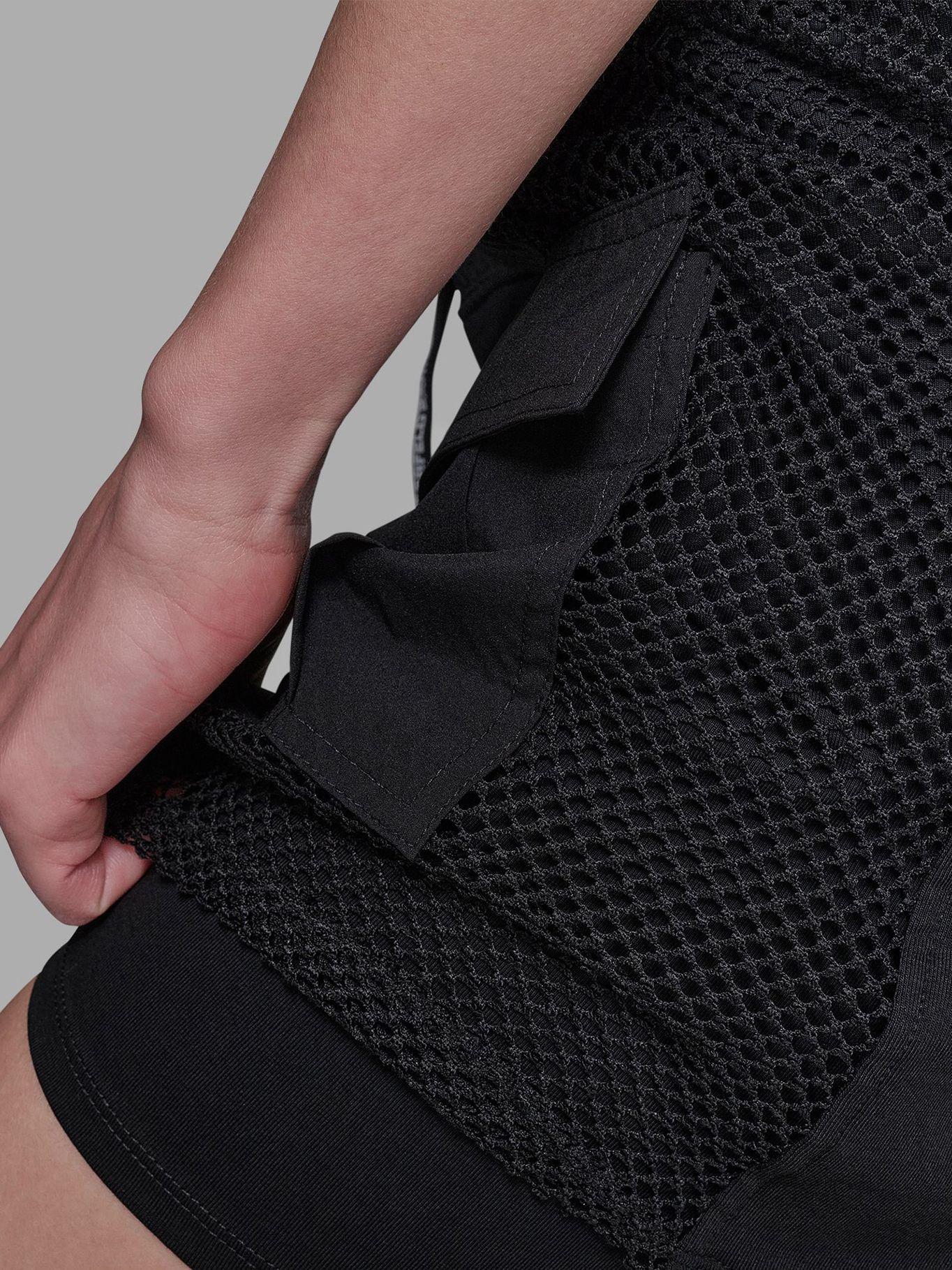 Short de malla Negro Karl Lagerfeld-3