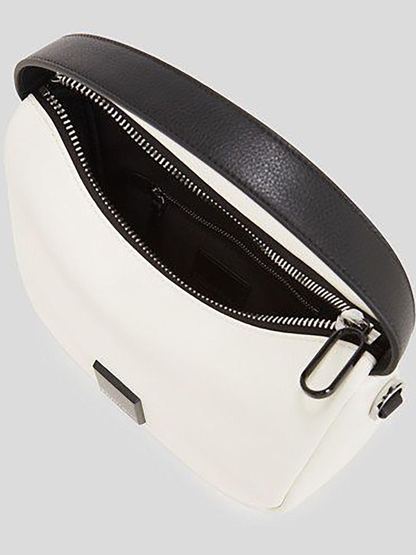 Cartera hobo mini Blanco Karl Lagerfeld-2