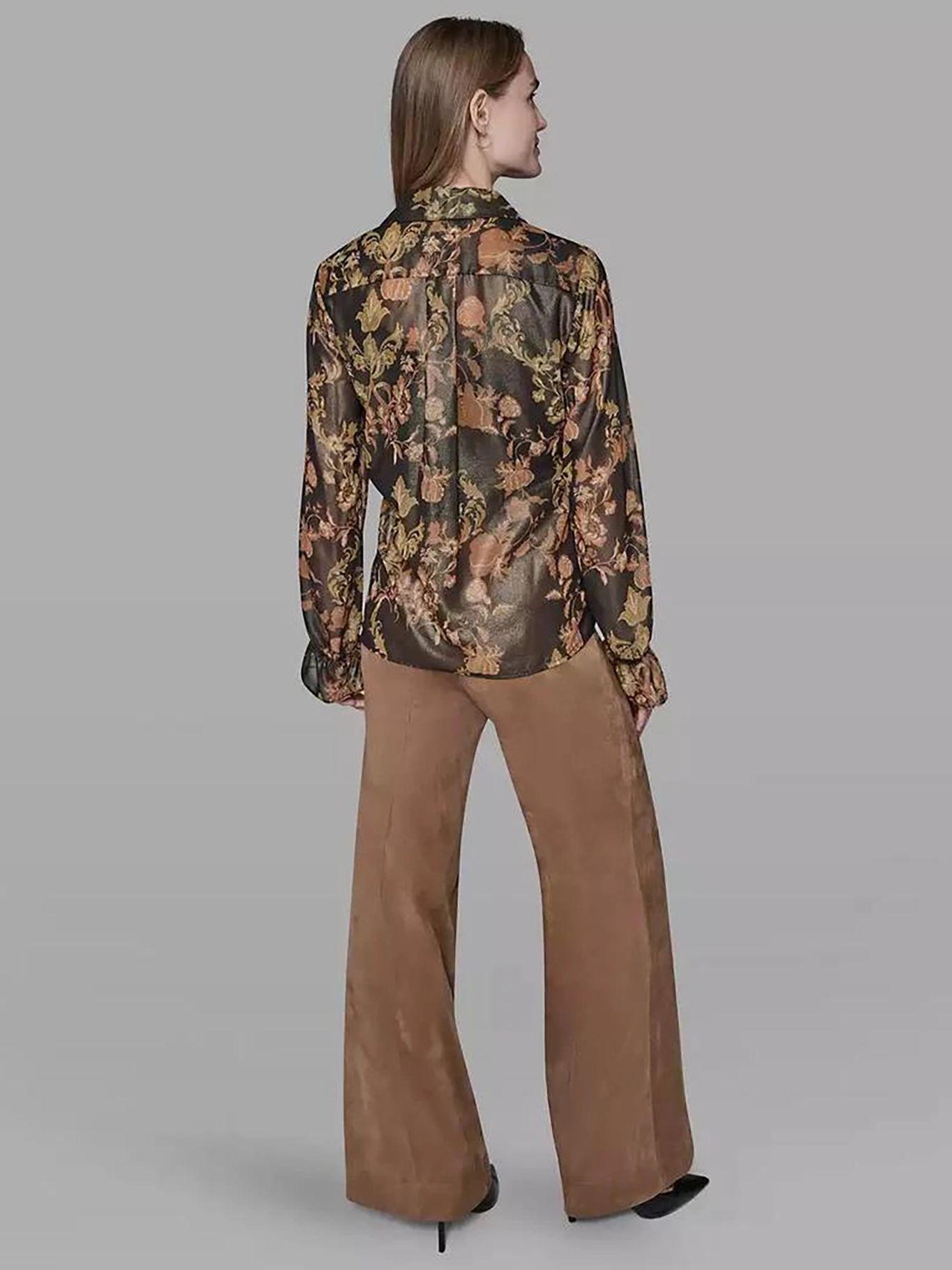 Blusa tejido fino detalles vuelo Café Karl Lagerfeld-2