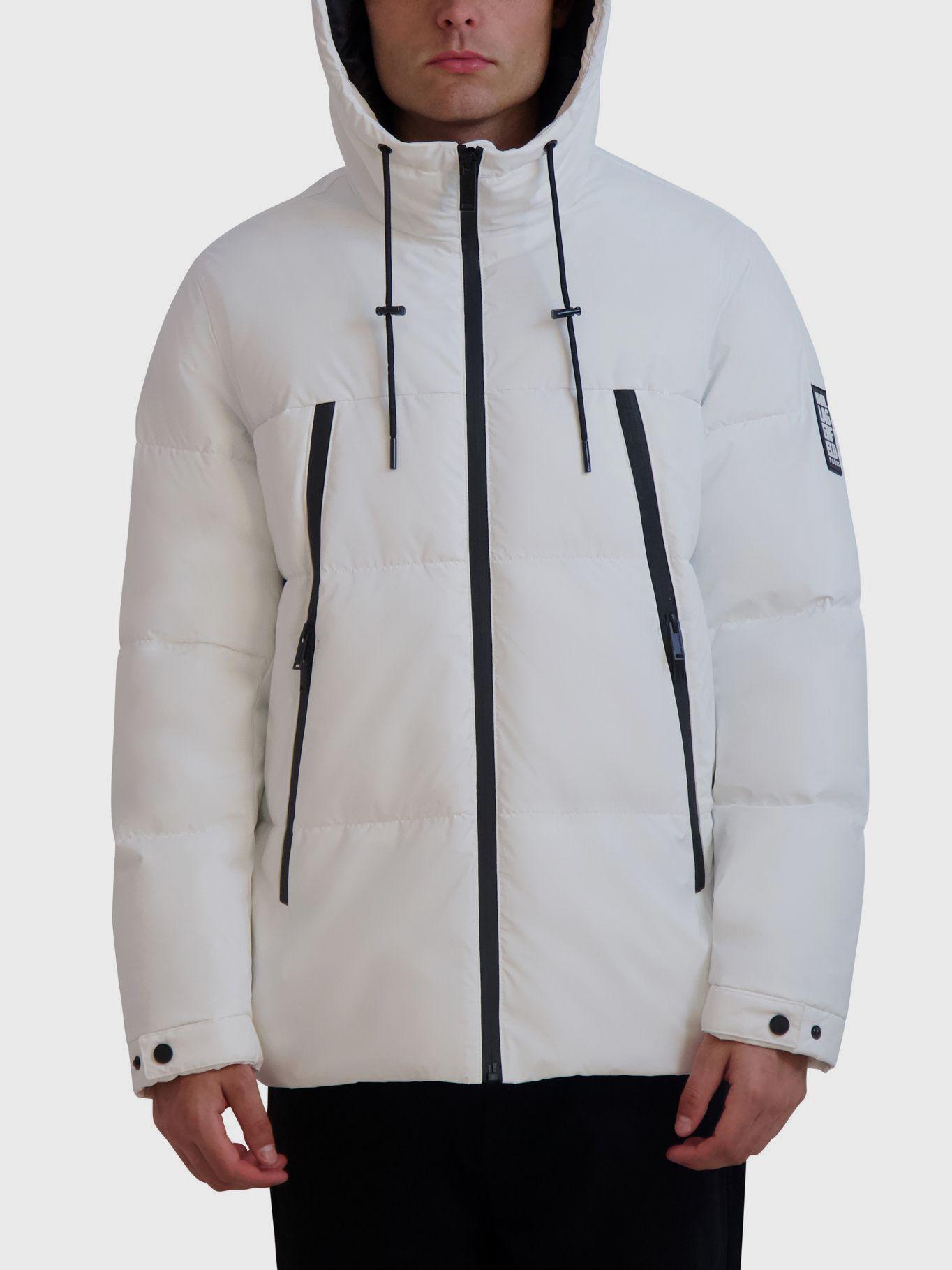 Parka con bolsillos alargados-3