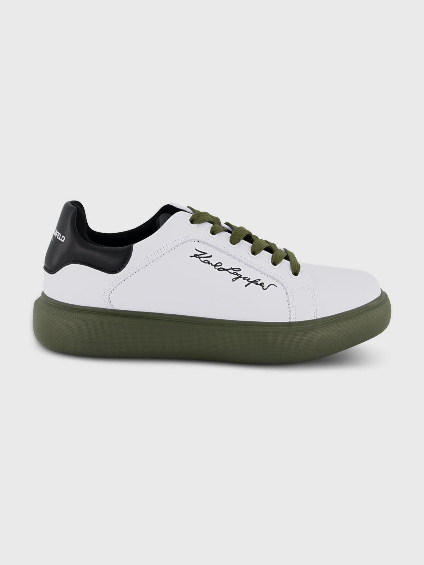 Zapatillas con firma bordada Blanca-2