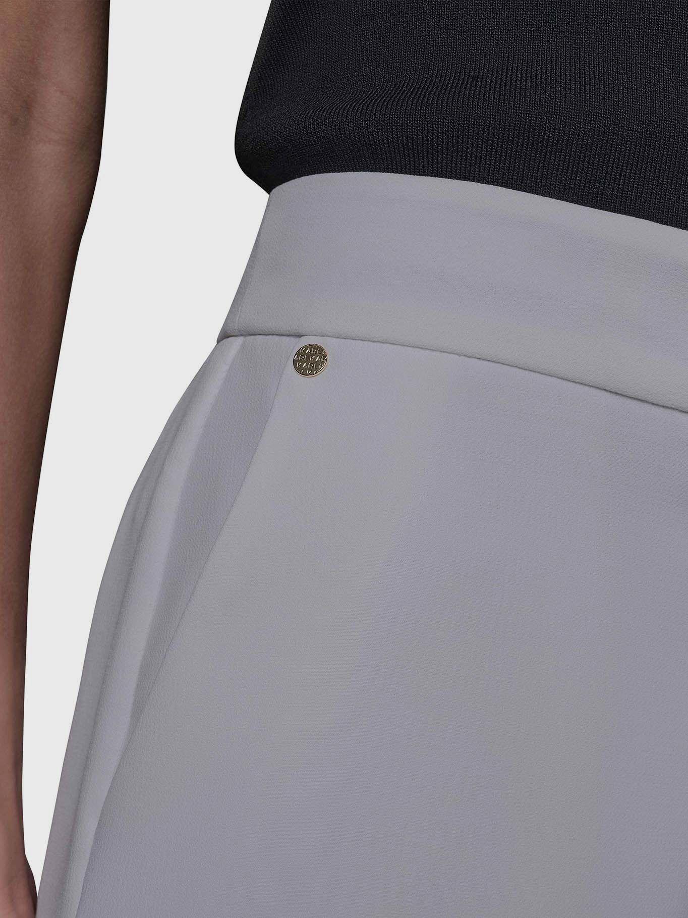 Pantalón pierna ancha - ESSENTIAL Blanco Karl Lagerfeld-4