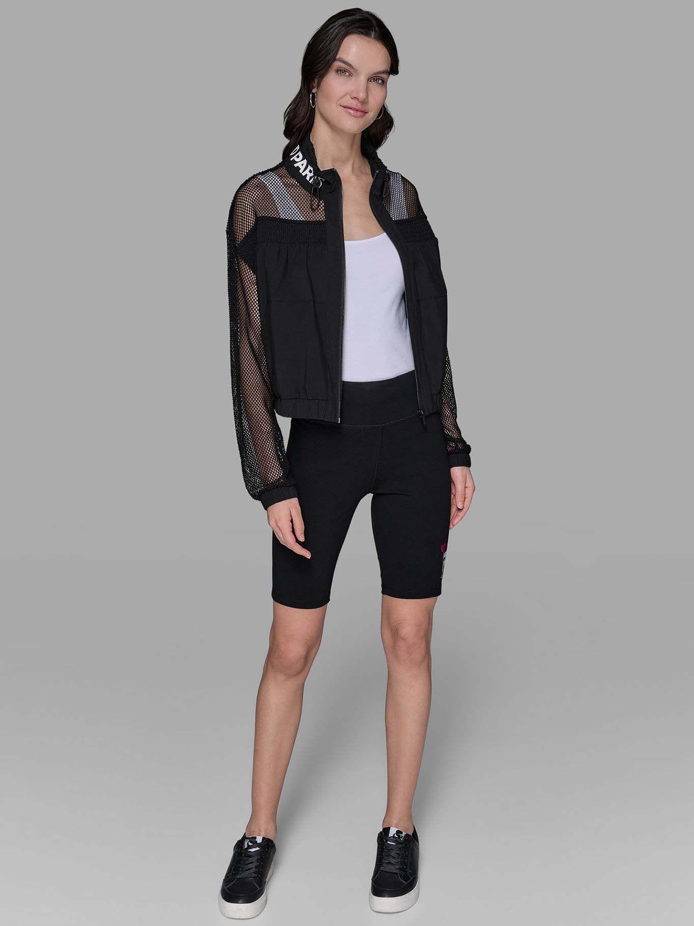 Short biker mini Karl ESSENTIALS Negro Karl Lagerfeld-5