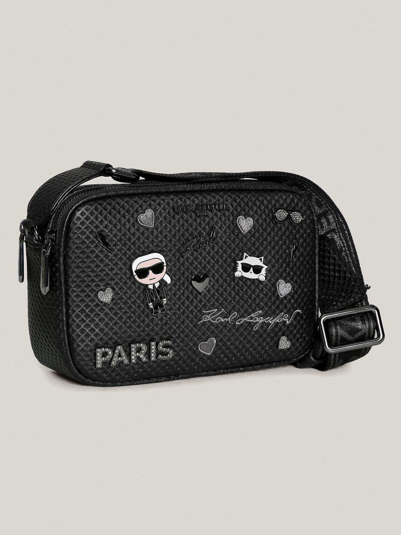 Cartera cruzada - Maybelle Negra KL-2