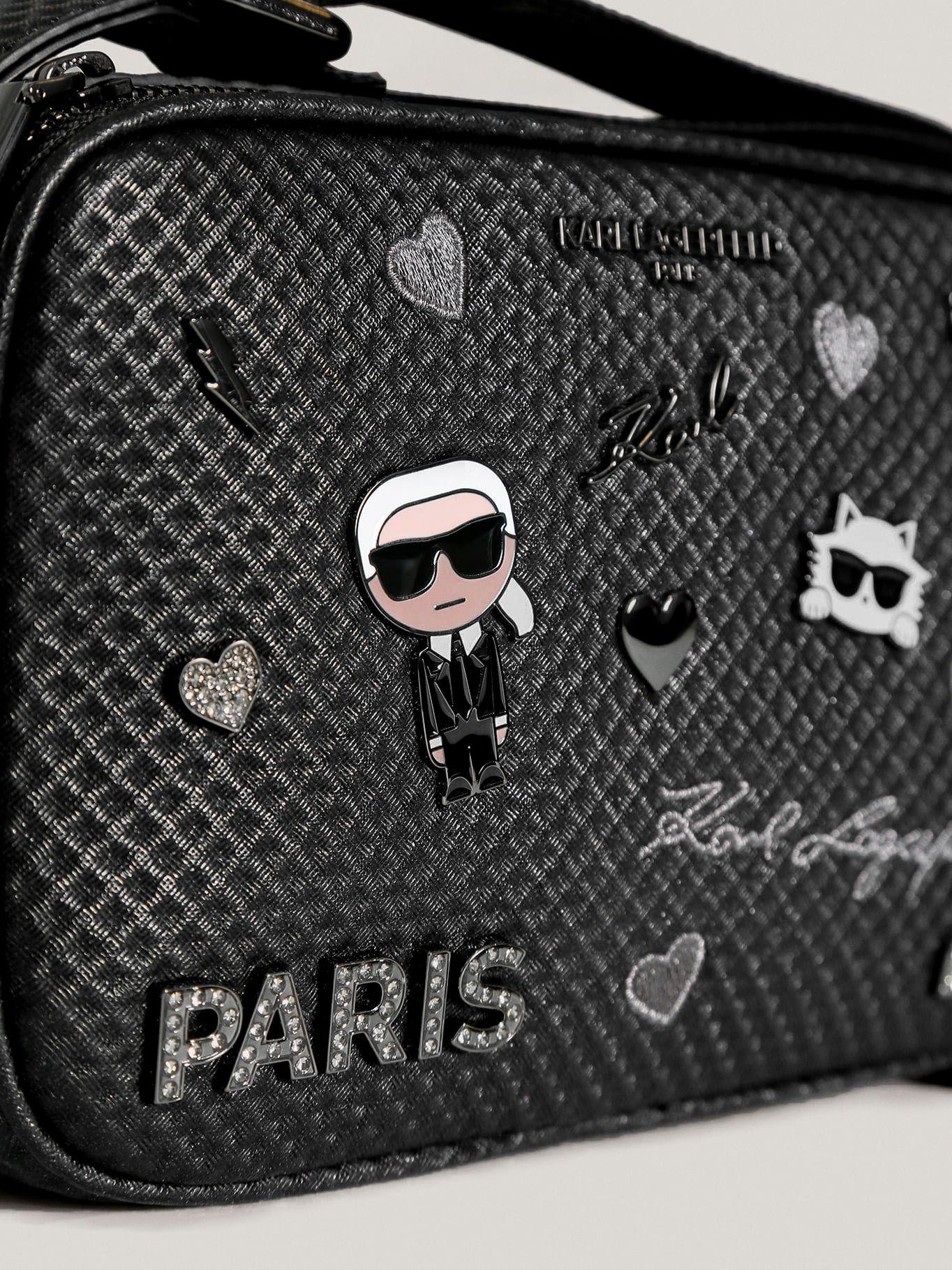 Cartera cruzada - Maybelle Negra KL-5
