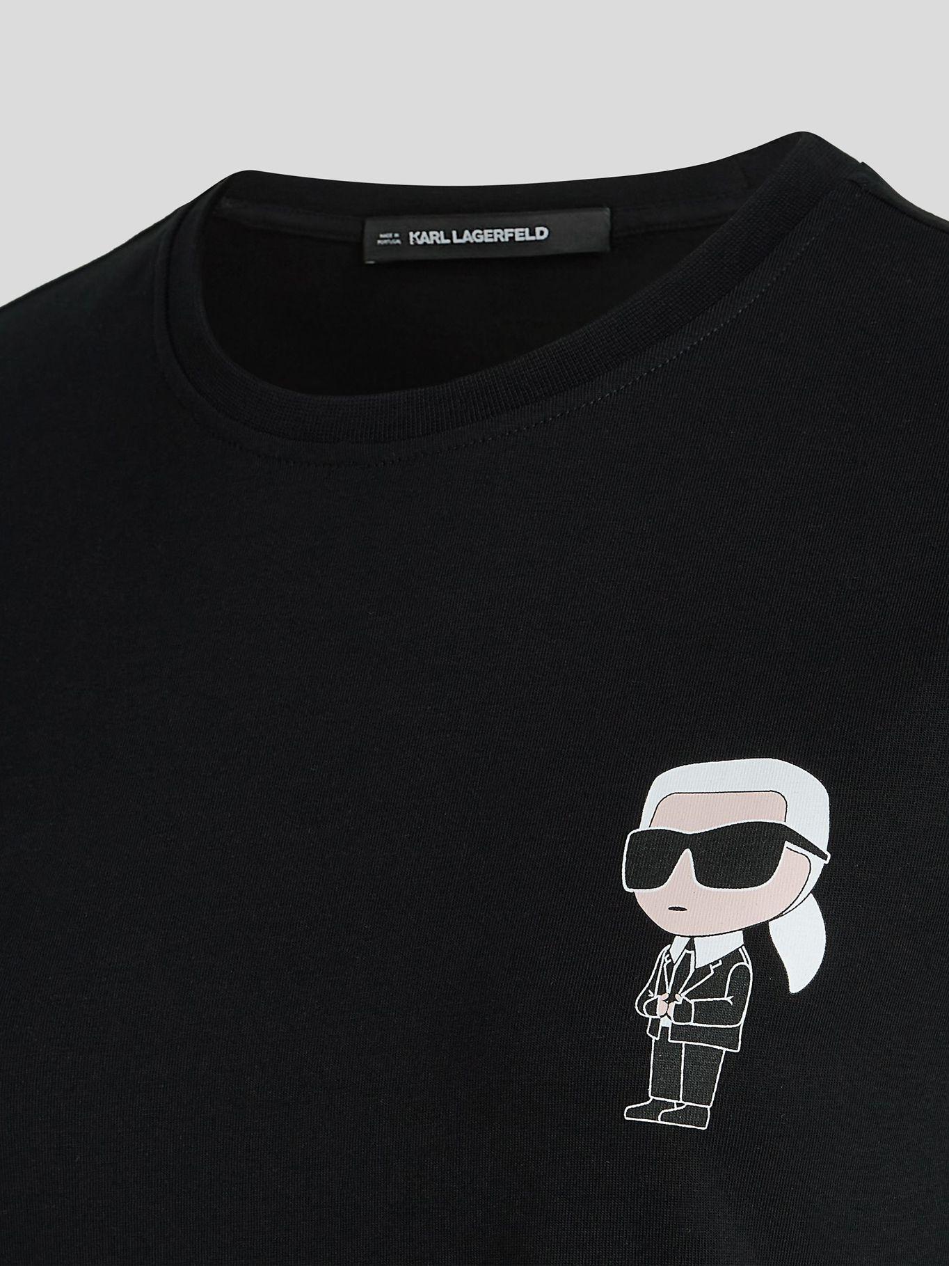 Vestido polera IKON /KARL Negro Karl Lagerfeld-2