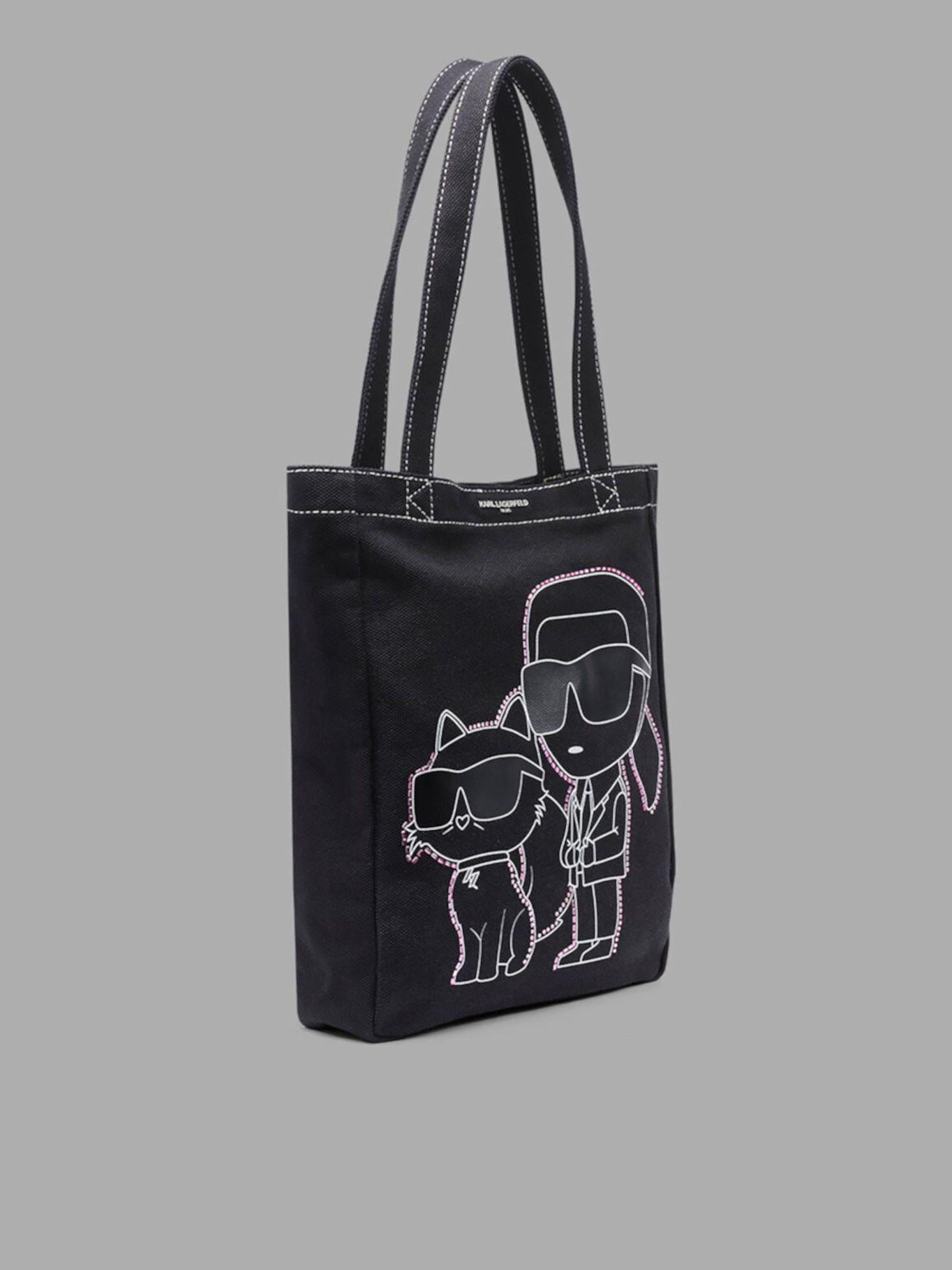 Cartera tote Cannes Negro Karl Lagerfeld-1