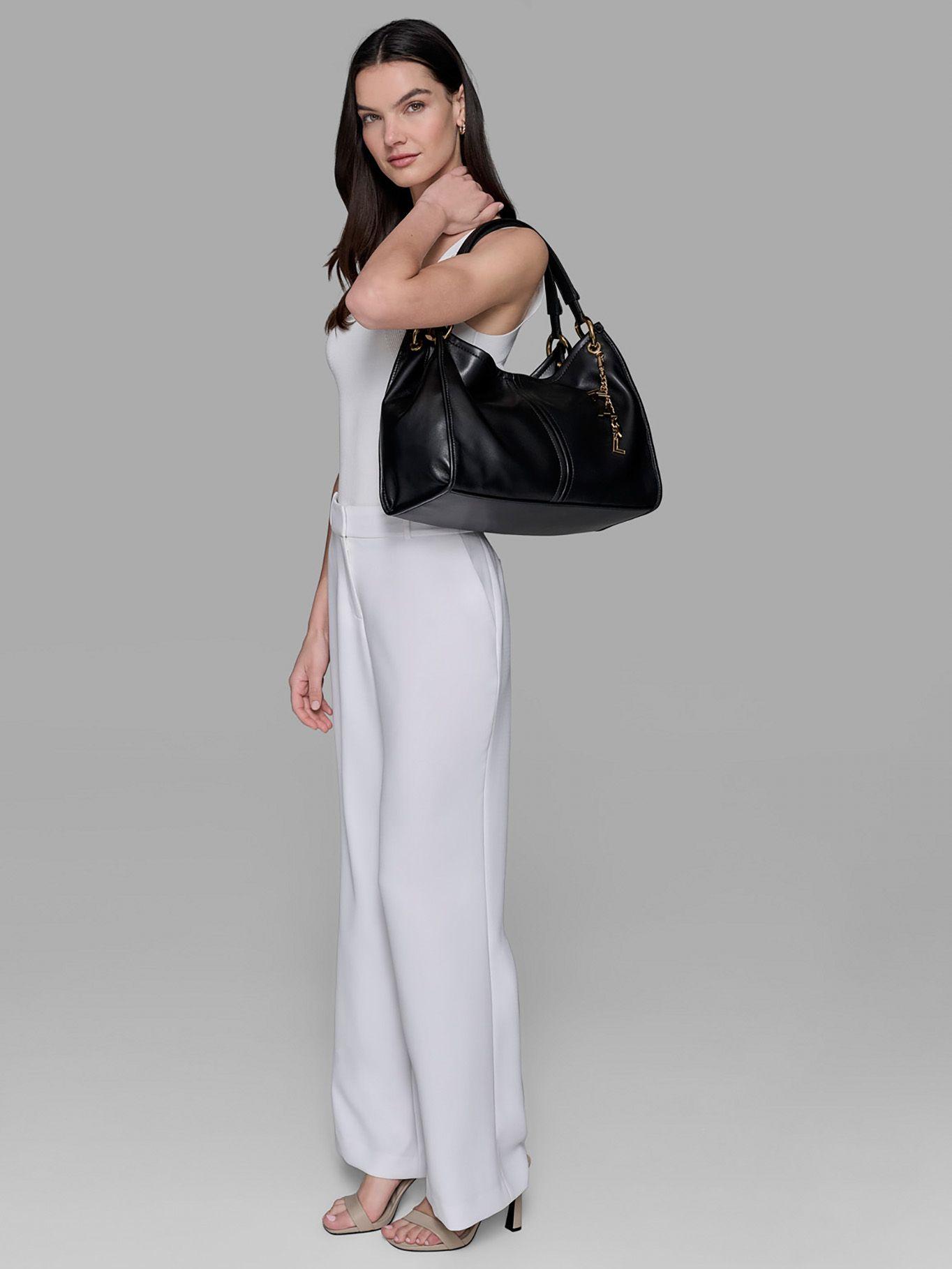 Cartera tote mediana cadena KARL Negro Karl Lagerfeld-5