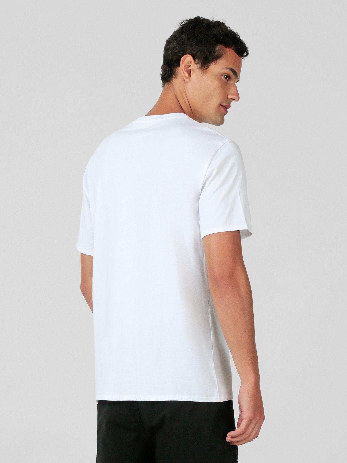 Polera con logo invertido Blanco Karl Lagerfeld-2