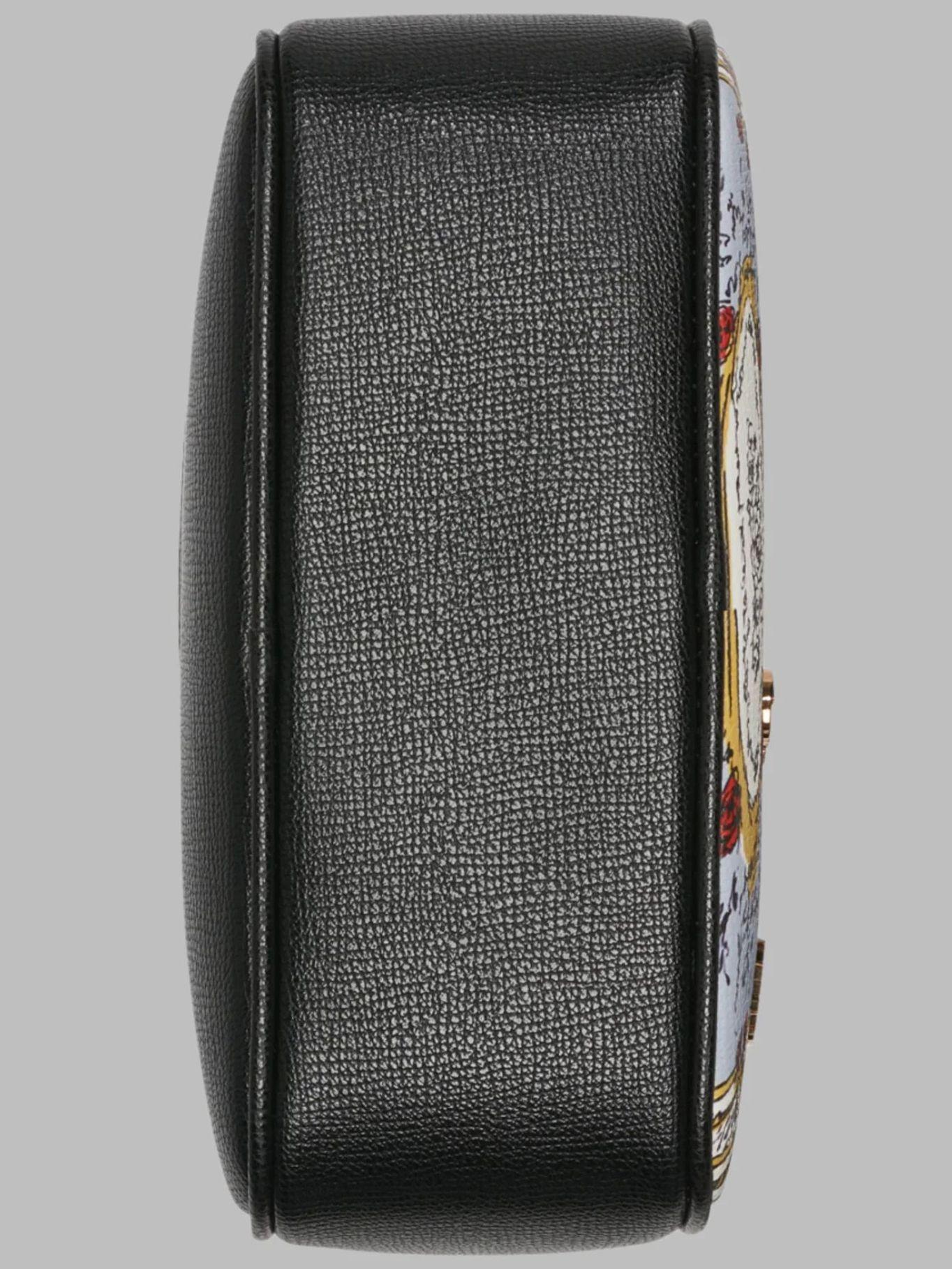 Cartera bandolera Maybelle 2BM gráfico estampado Negro-4