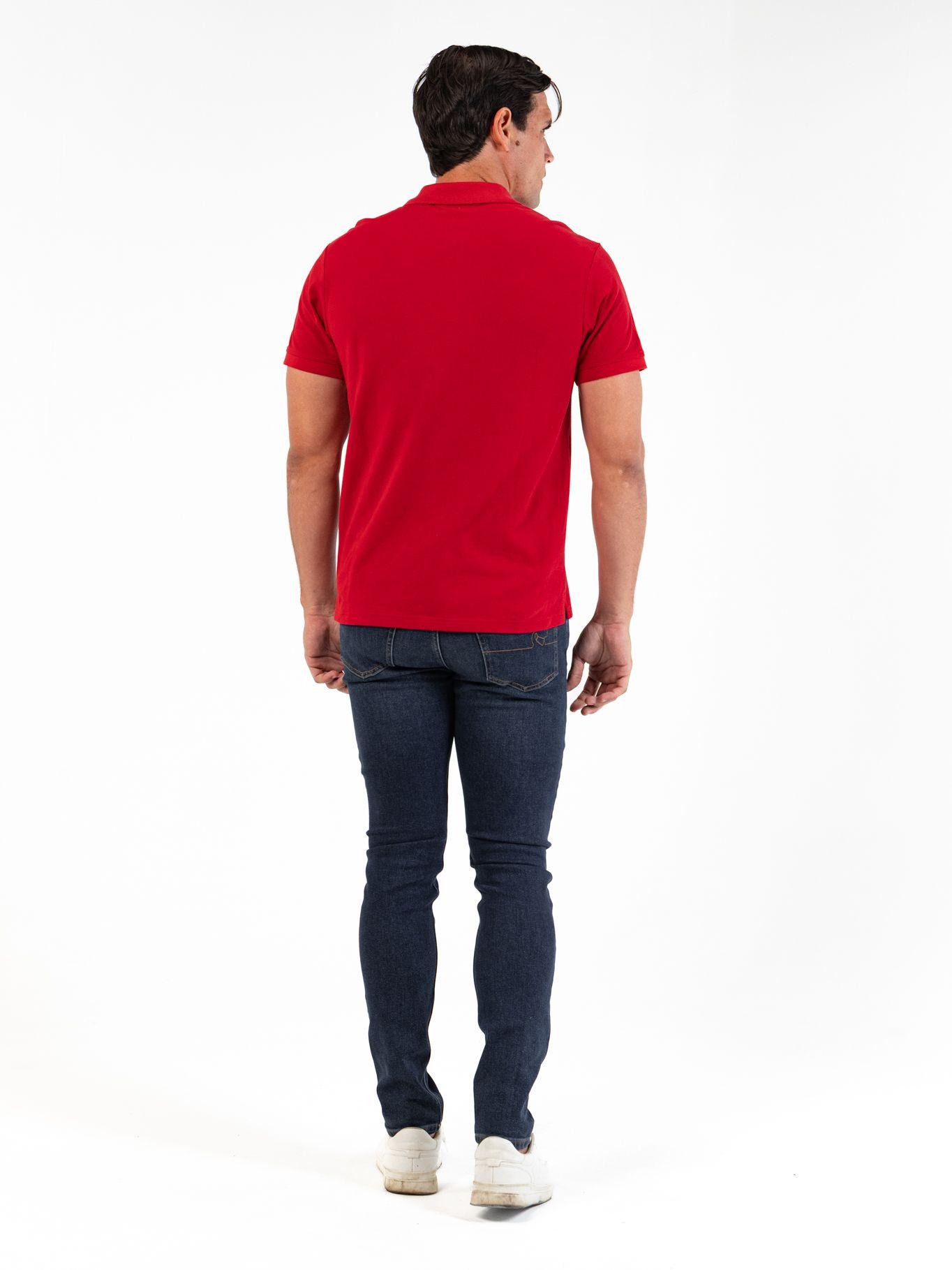 Polo con IKON KARL bordado Rojo Karl Lagerfeld-2